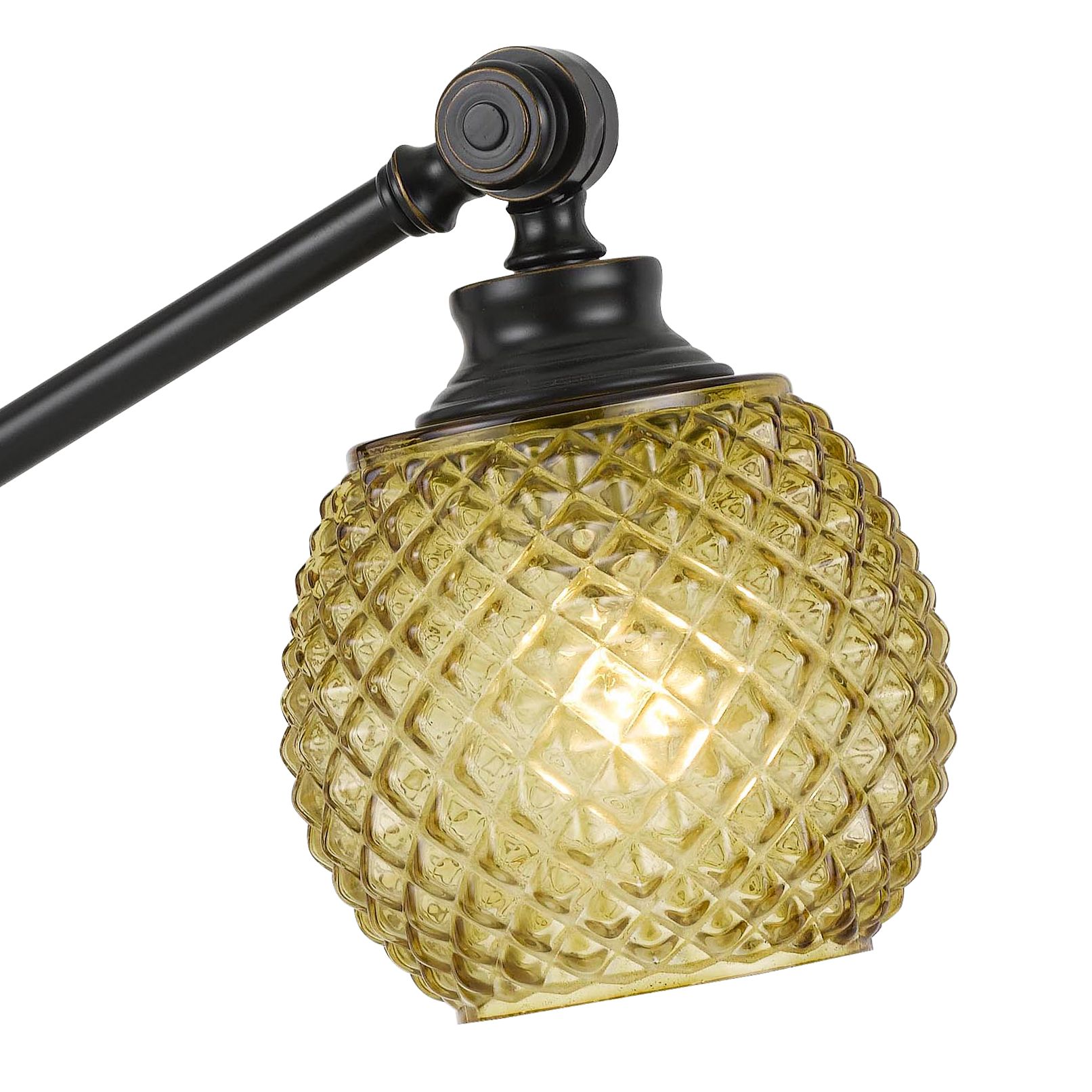 Brandon Dark Bronze Metal Desk Lamp with USB Port 41X50 Lamps Plus