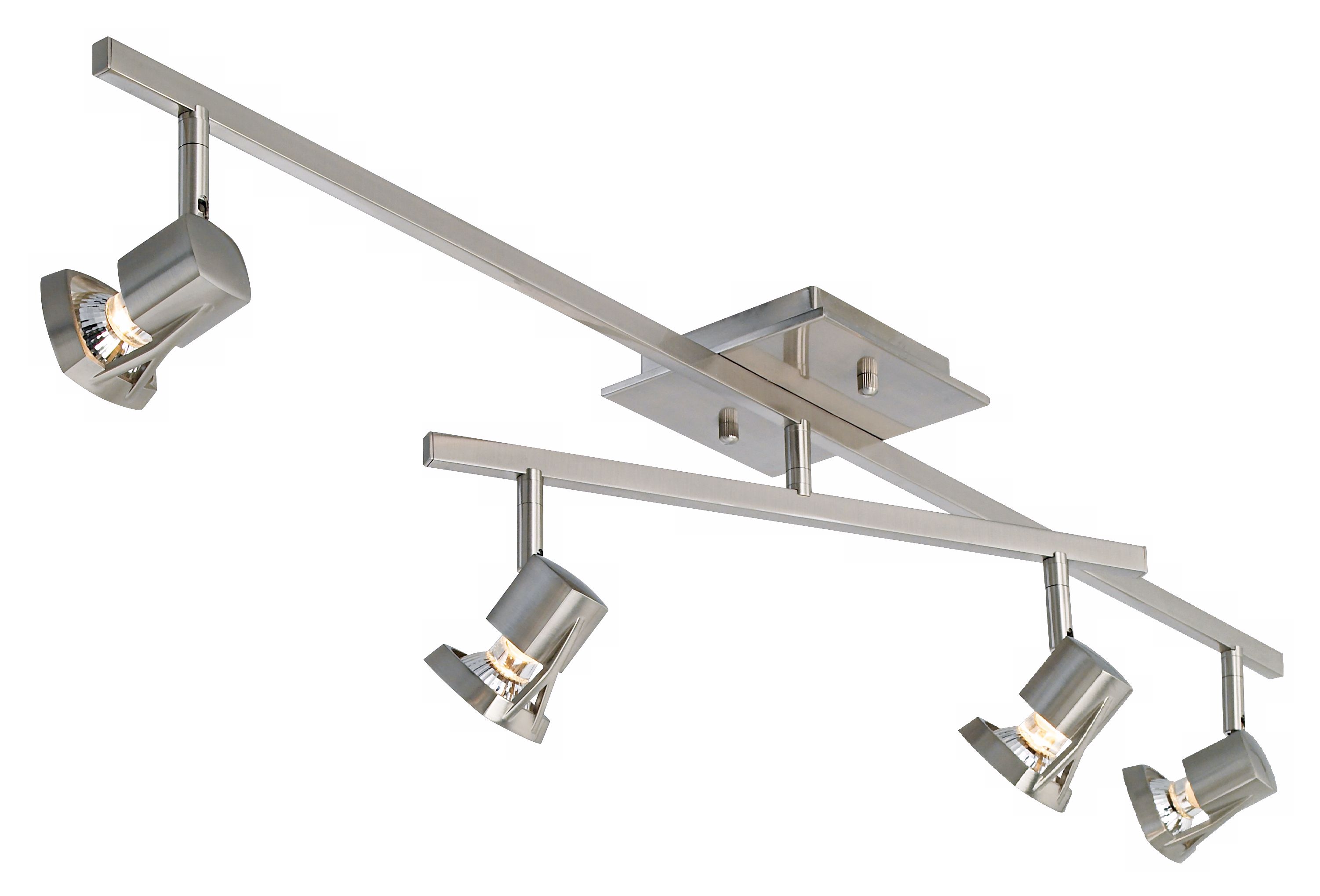 Pro Track 2Tier Adjustable 4Light Ceiling Light Fixture 42520
