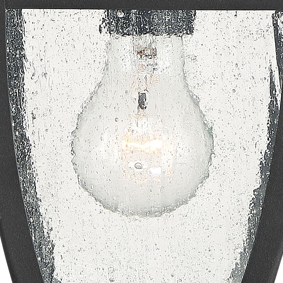 Beaufort 12" High Black Motion Sensor Outdoor Wall Light 42F40