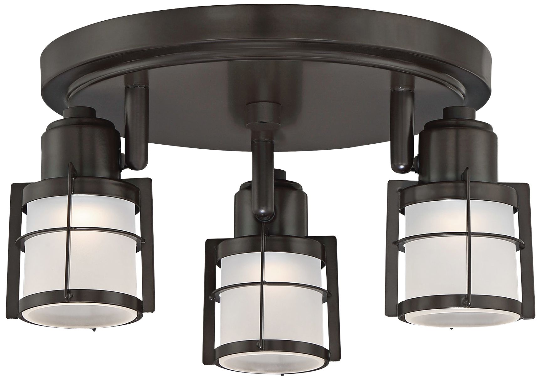 Quoizel Winside 3Light Western Bronze LED Track Fixture 42N20