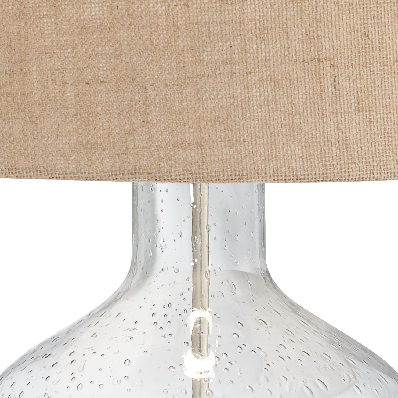 Decora Clear Glass Fillable Table Lamp 43D52 Lamps Plus