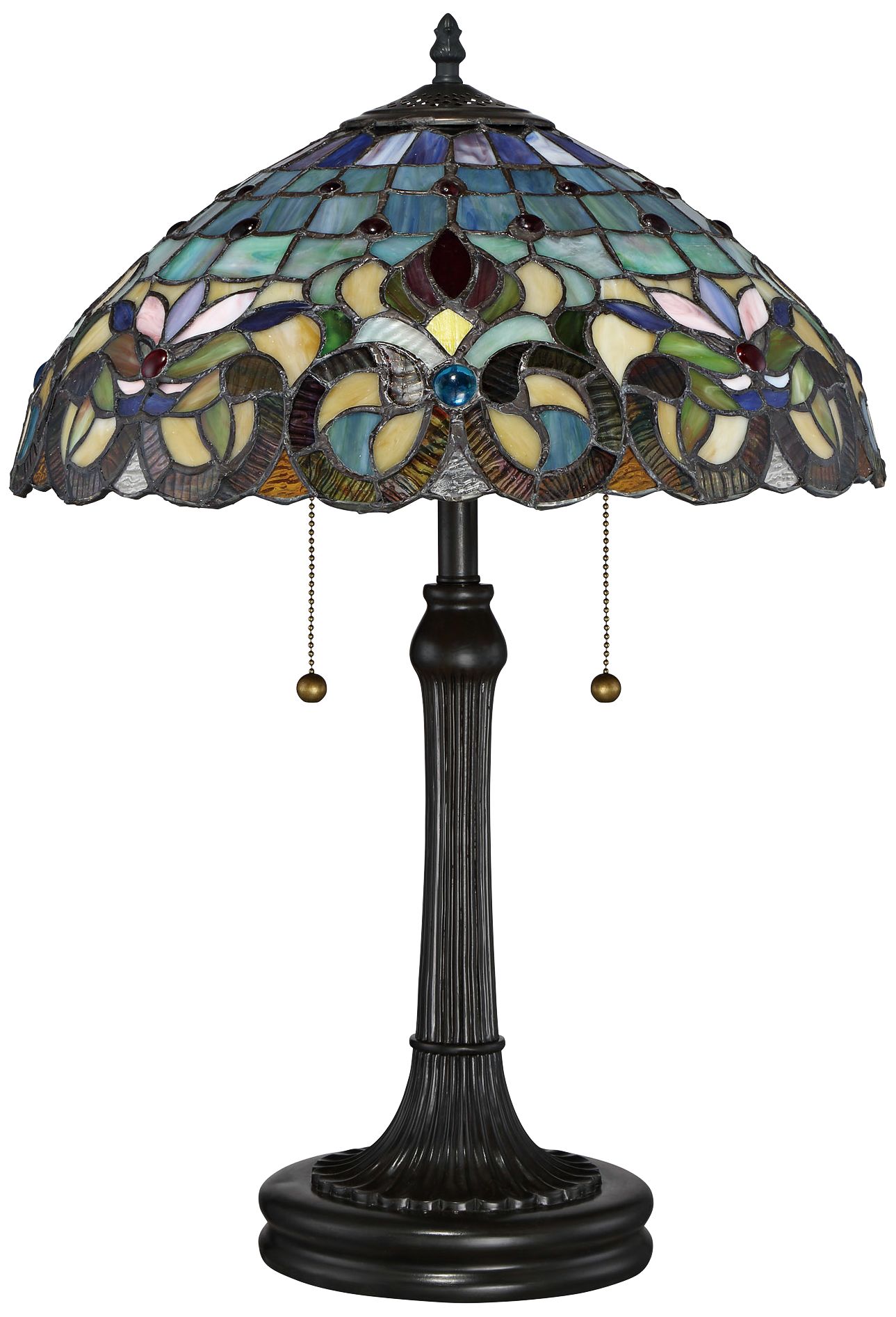 Quoizel Lyric Vintage Bronze Accent Table Lamp 43F96 Lamps Plus