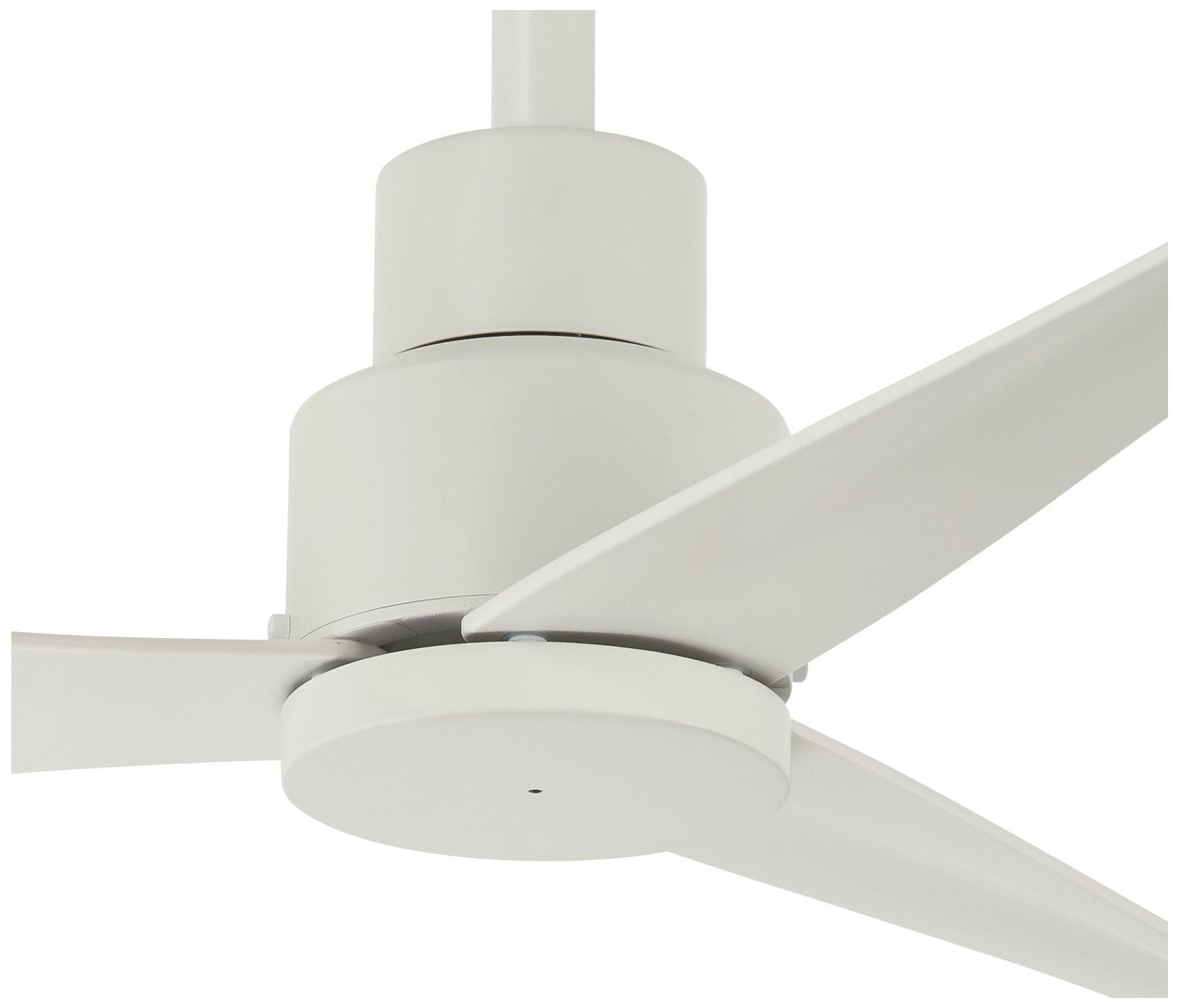 44" Minka Aire Simple Flat White Outdoor Ceiling Fan 43K28 Lamps Plus