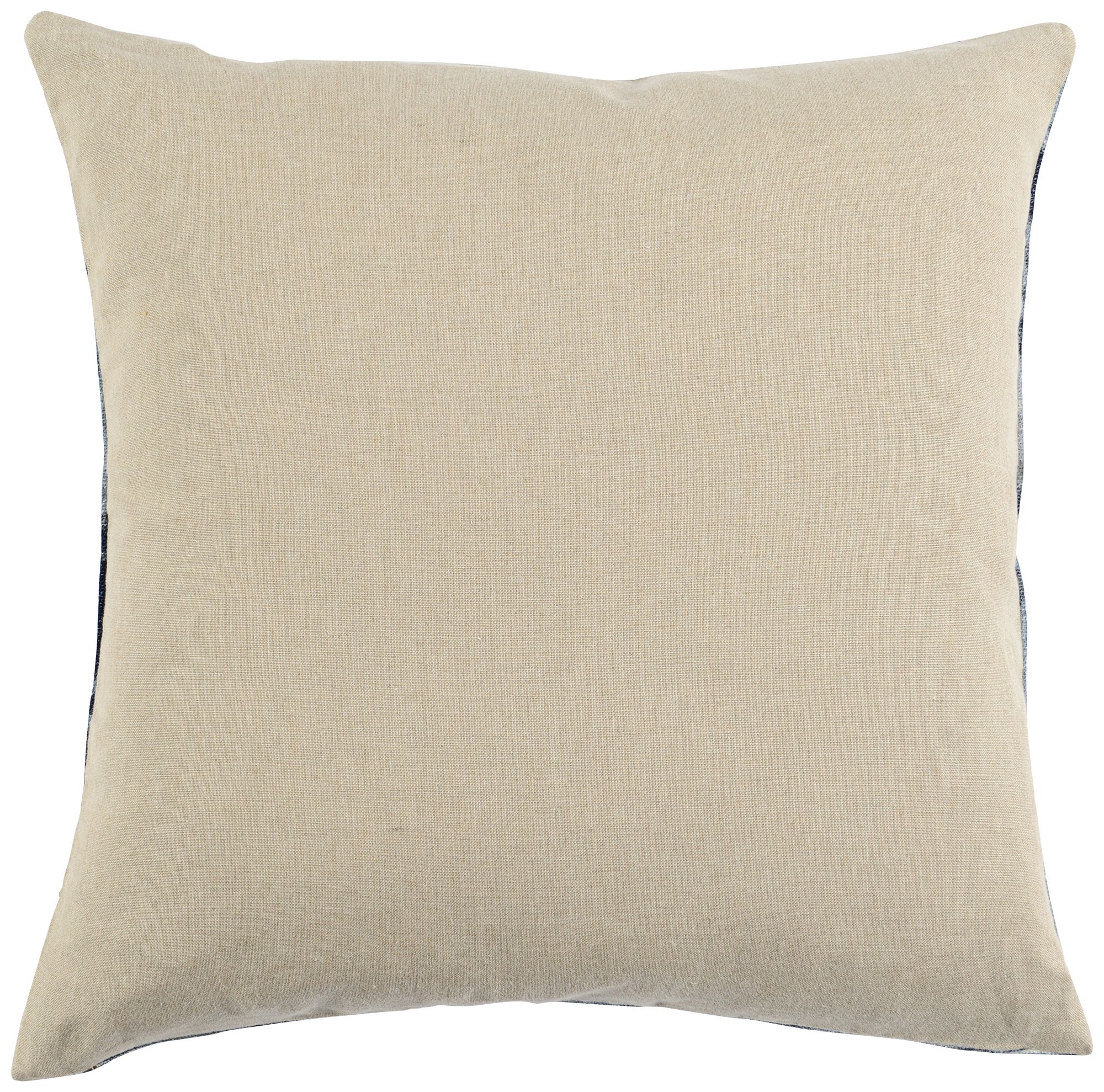 Luna Dusty Blue 20" Square Throw Pillow 43X09 Lamps Plus