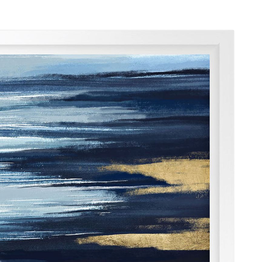 Blue Horizon Framed Canvas Wall Art 44C42 Lamps Plus