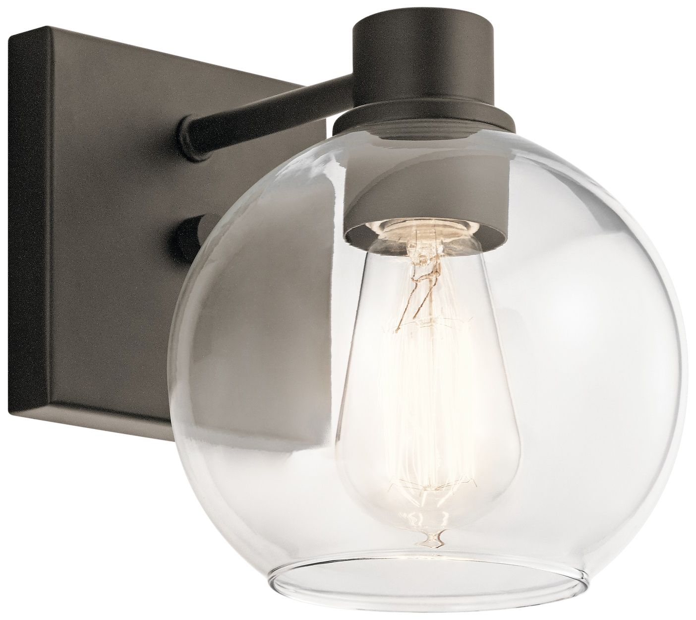 Kichler Harmony 8" High Olde Bronze Wall Sconce 44C57 Lamps Plus