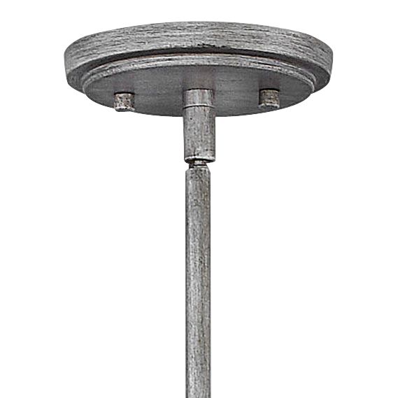 Hinkley Lara 8 1/2" Wide Brushed Silver Mini Pendant 45E36 Lamps Plus