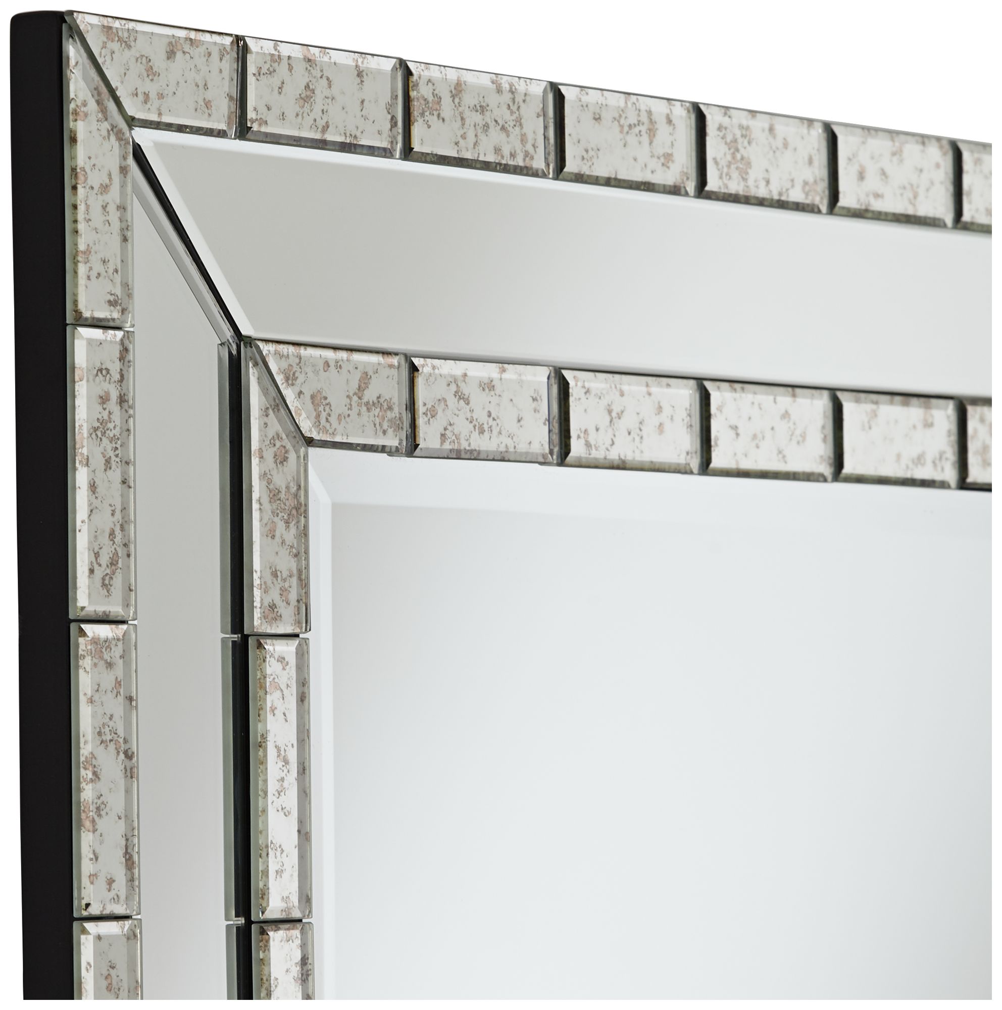 Caldwell Antique Frame 28" x 40" Rectangular Wall Mirror 47A92