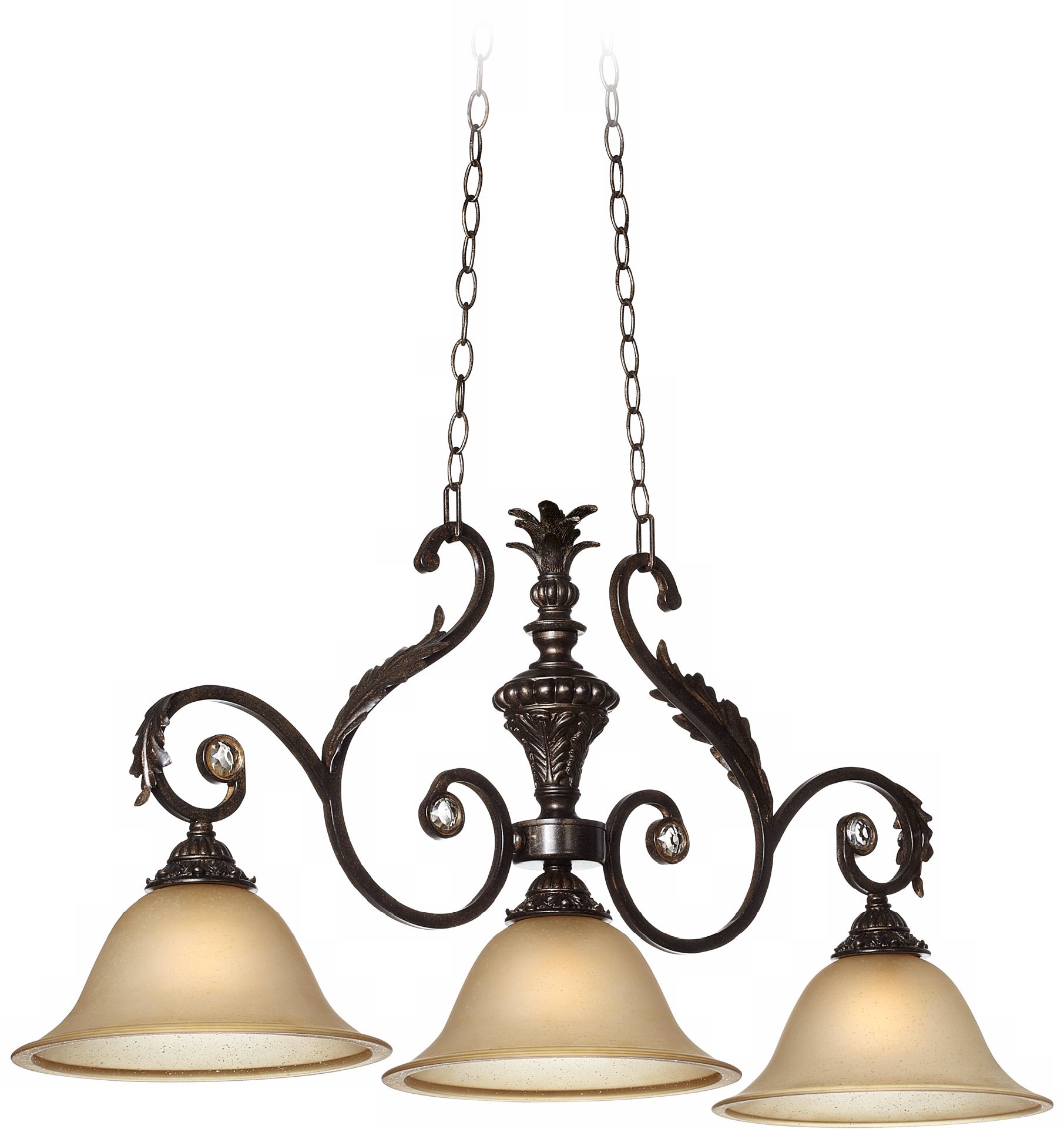 Kathy Ireland Ramas de Luces Bronze 40" Wide Chandelier 48386 Lamps Plus