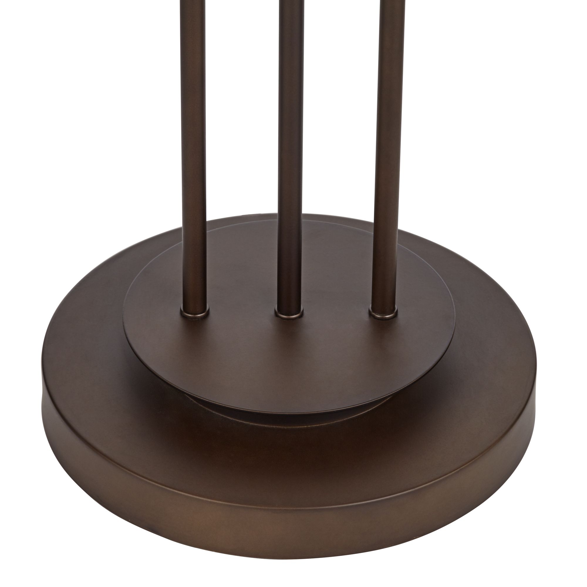 Marlowe Woven Bronze Metal Floor Lamp 4G489 Lamps Plus