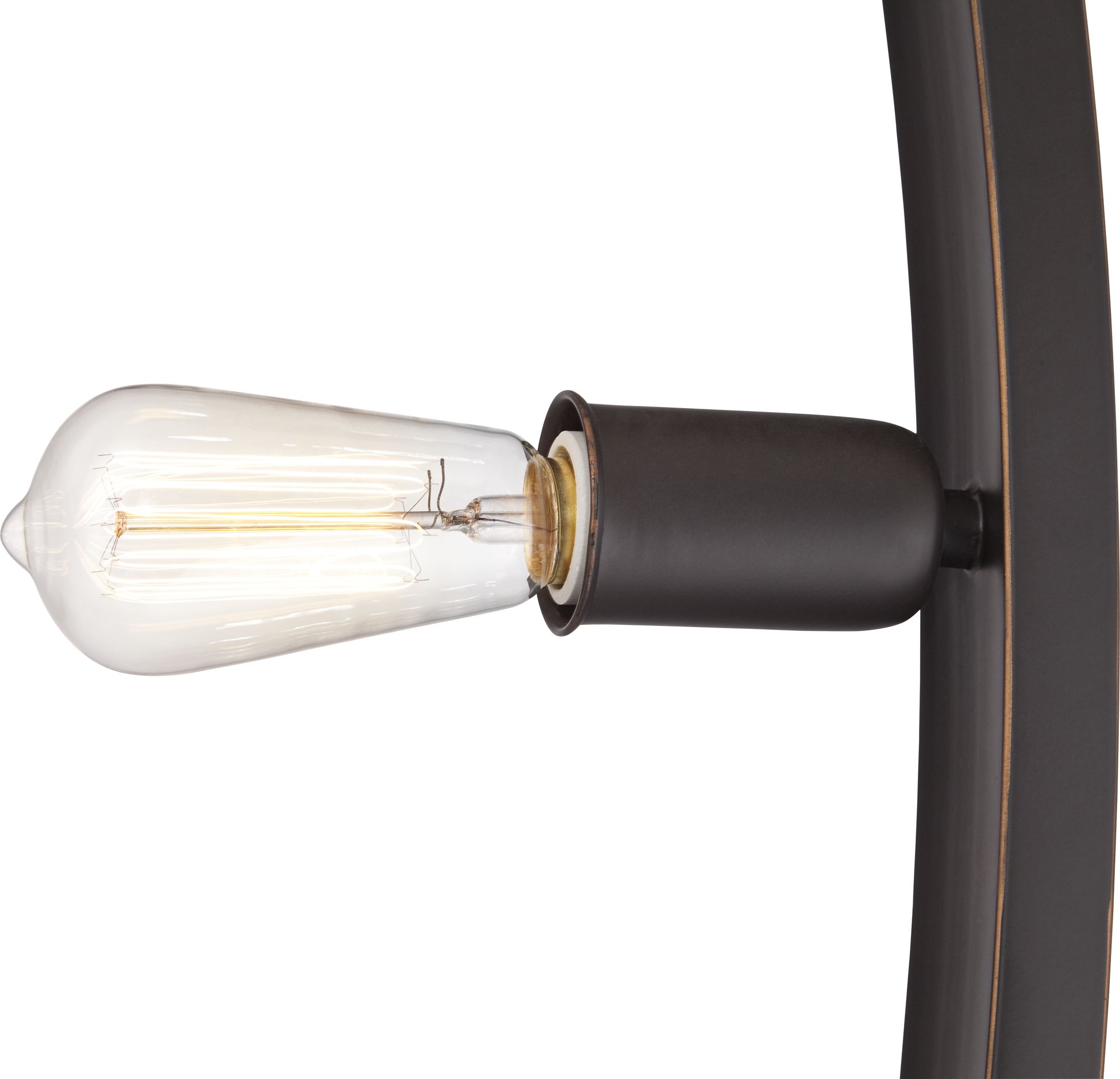 Arcos 71" High Bronze Arc Floor Lamp by Franklin Iron Works 4G503