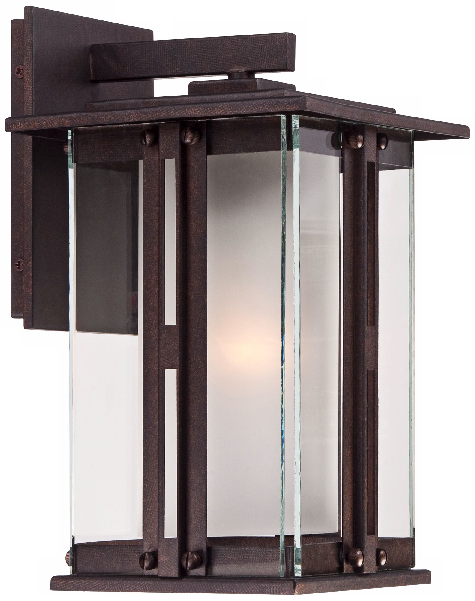 Fallbrook Collection 11 3/4" High Bronze Outdoor Wall Light 4M756