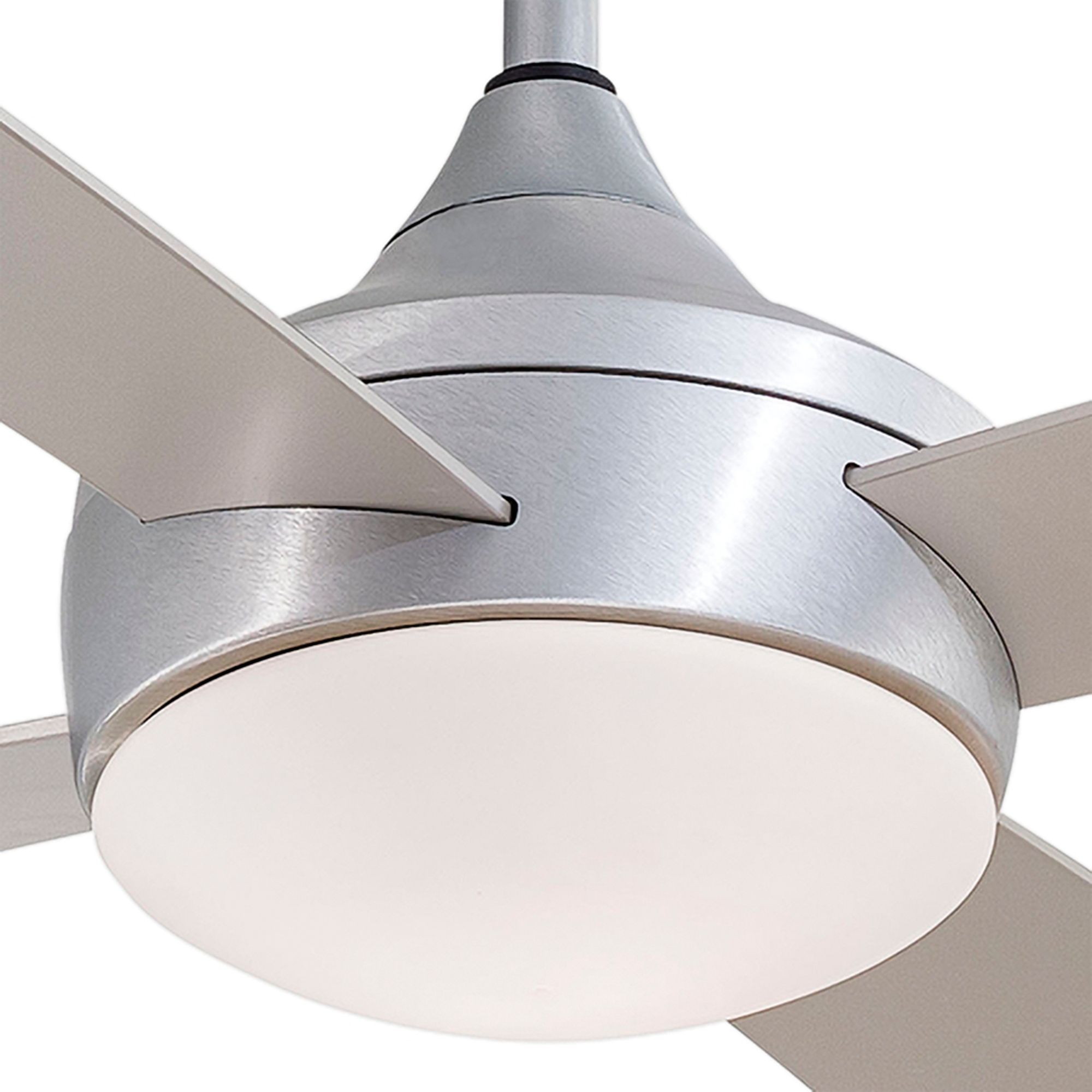 52" Minka Aire Aluma Wet Brushed Aluminum LED Ceiling Fan 538F0