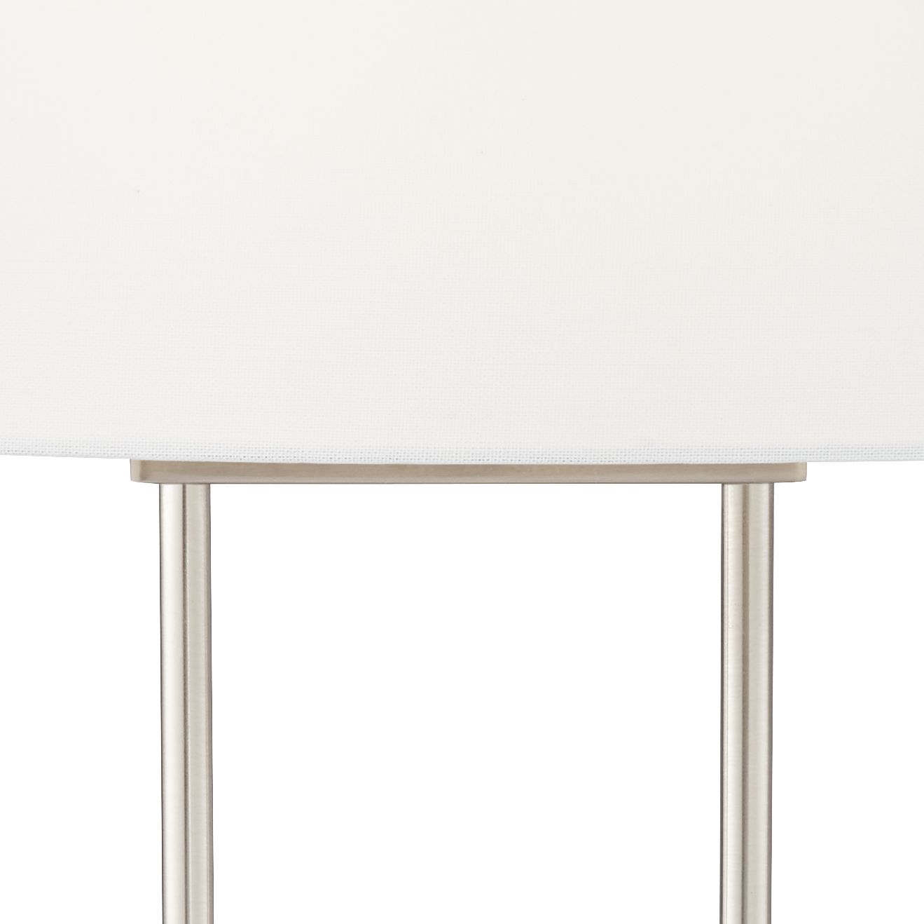 Newton Brushed Nickel UShaped Table Lamp 55V07 Lamps Plus