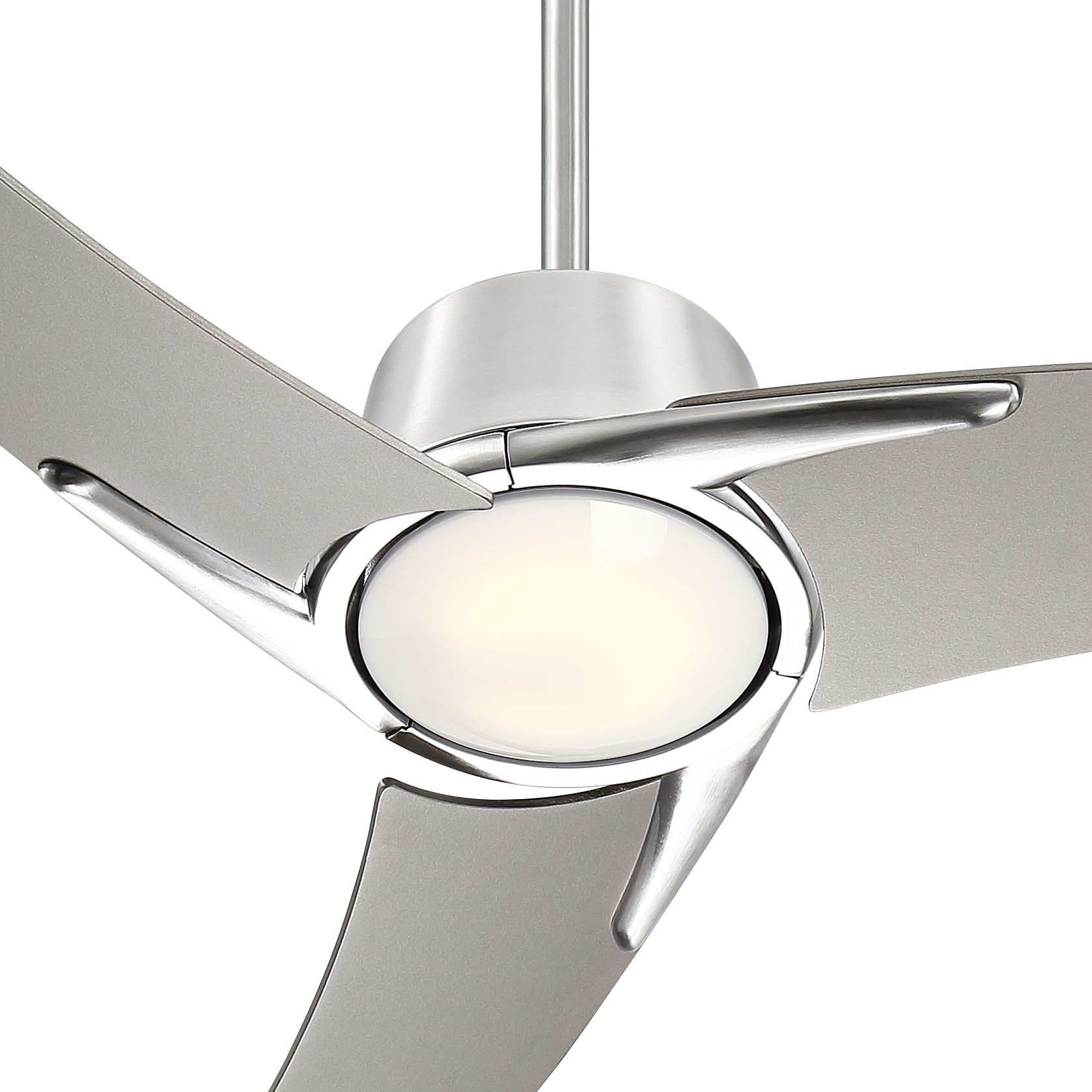48" Casa Vieja Matrix LED Brushed Nickel Ceiling Fan 58P30 Lamps Plus