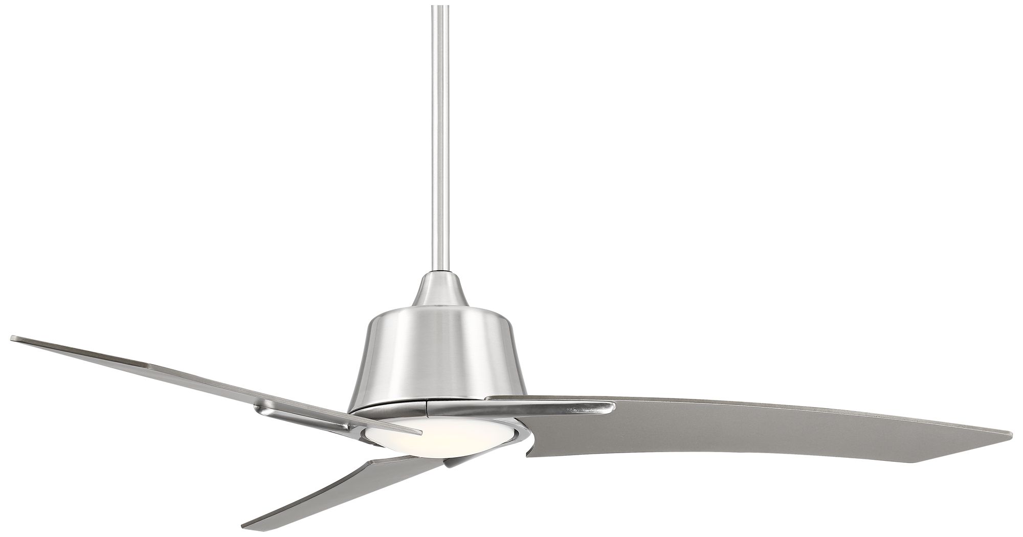 48" Casa Vieja Matrix LED Brushed Nickel Ceiling Fan 58P30 Lamps Plus