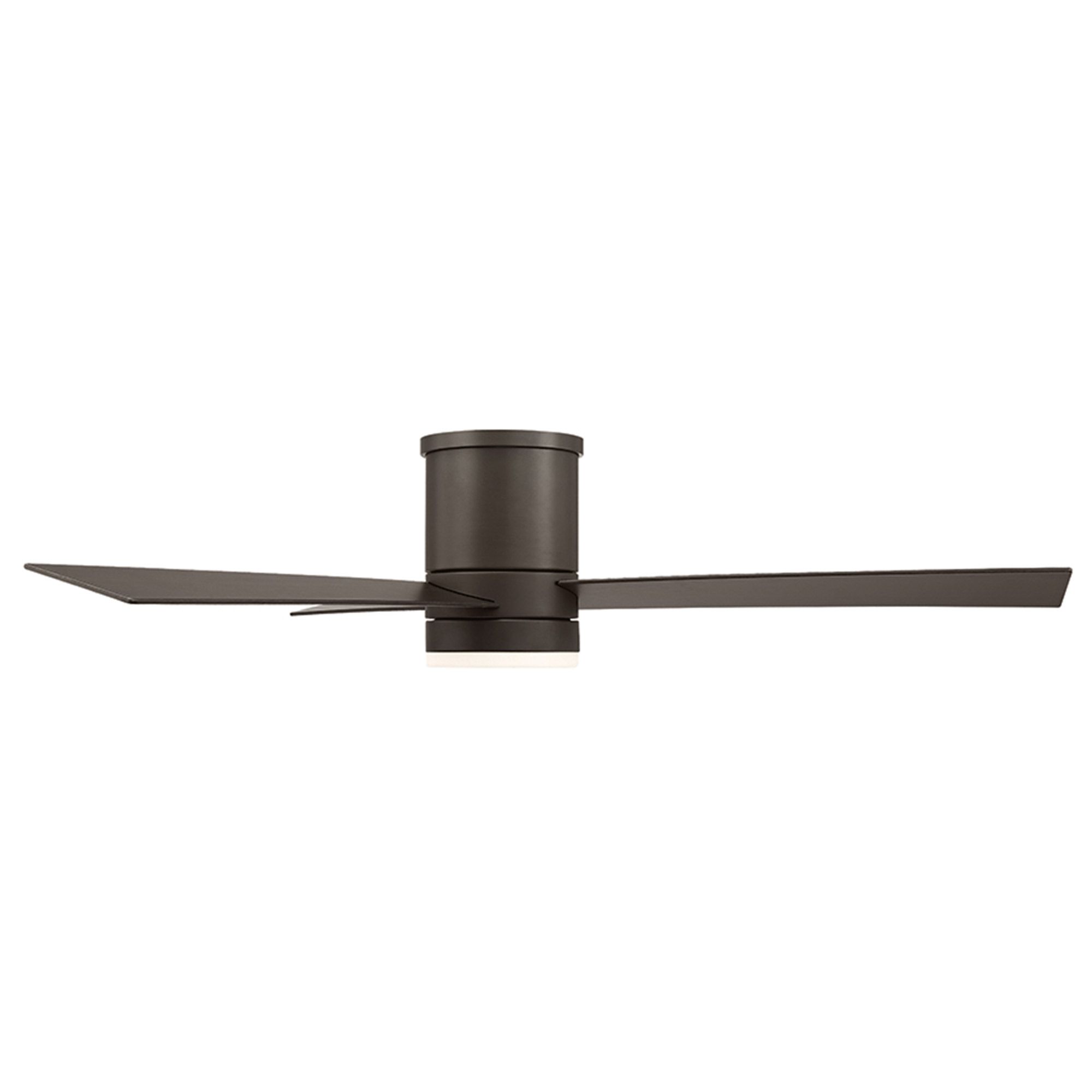 52" Modern Forms Axis Bronze Hugger Wet LED Ceiling Fan 59H47