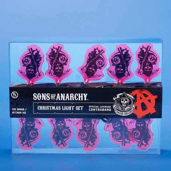 Ten Sons of Anarchy Party String Lights 5W593 Lamps Plus