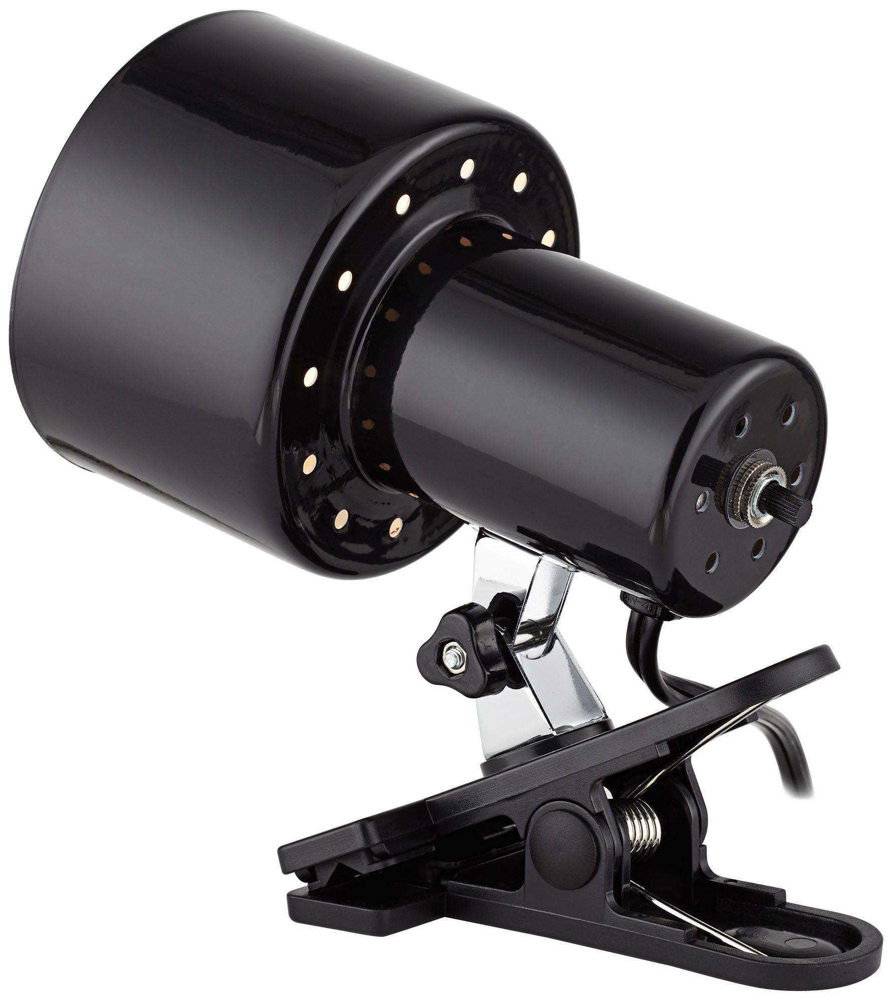 Black 6" High Mini Accent 60 Watt Clip Light 63399 Lamps Plus