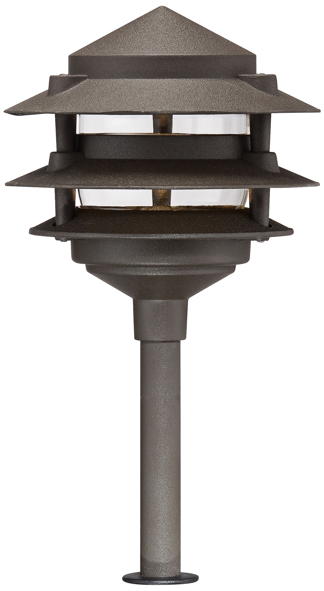 PagodaSpotlight Bronze 8Piece LED Landscape Light Kit Set 64N77