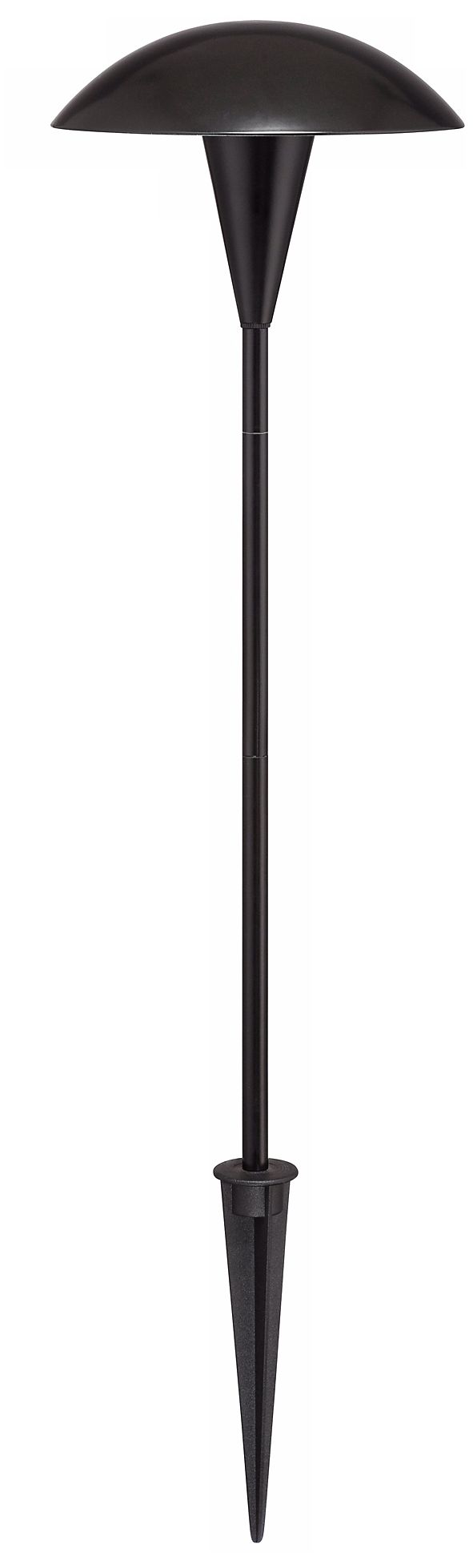 Black Mushroom and Spot Light 8Piece LED Landscape Lighting Set