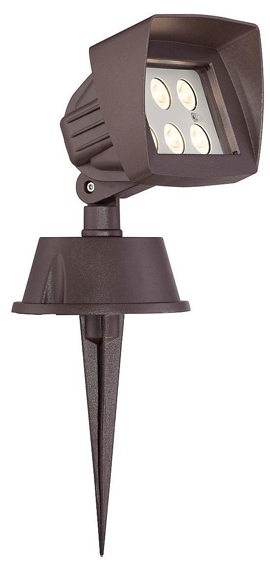 Bronze LED Spot and Flood Light Complete Landscape Kit
