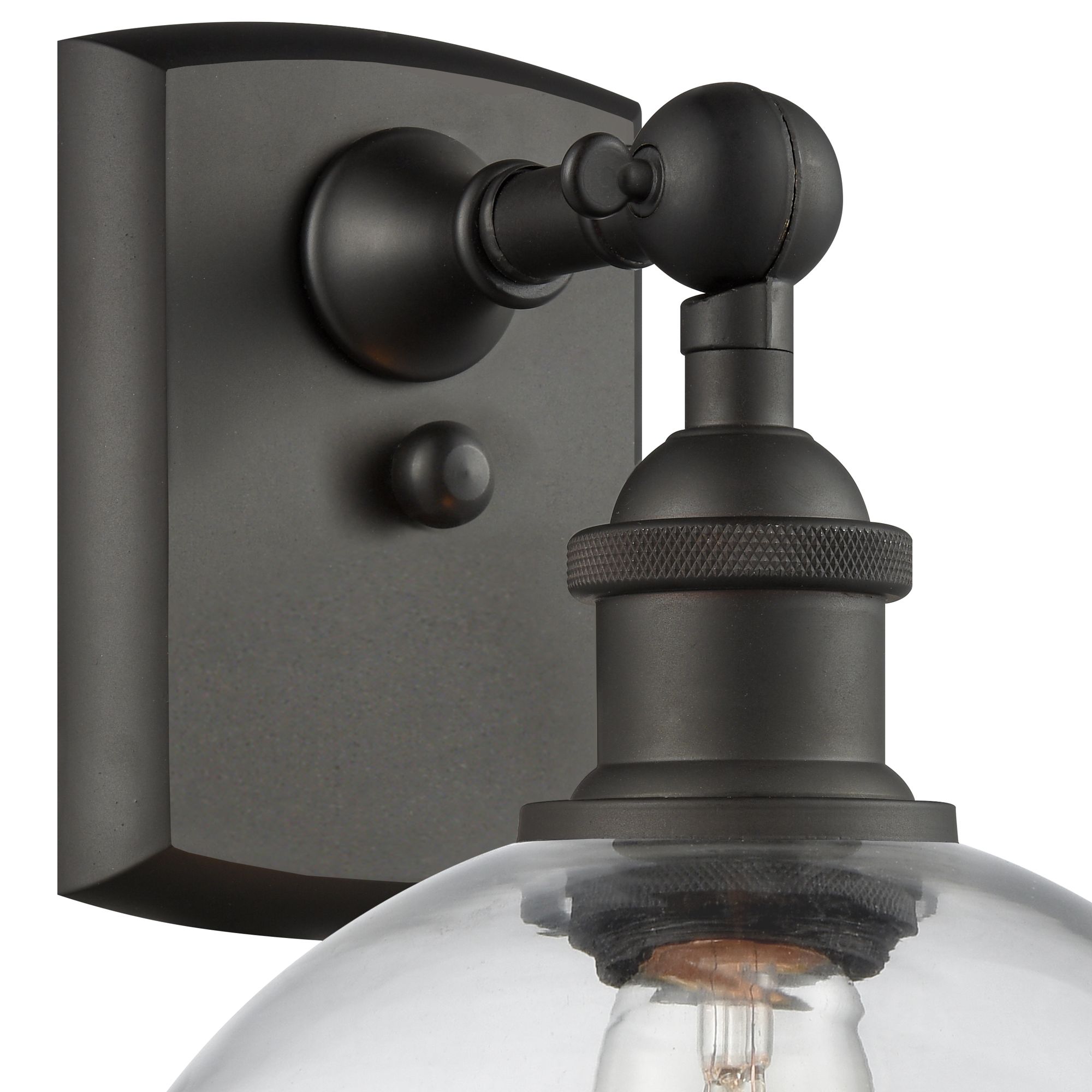 Athens 13" High OilRubbed Bronze Adjustable Wall Sconce 65H74