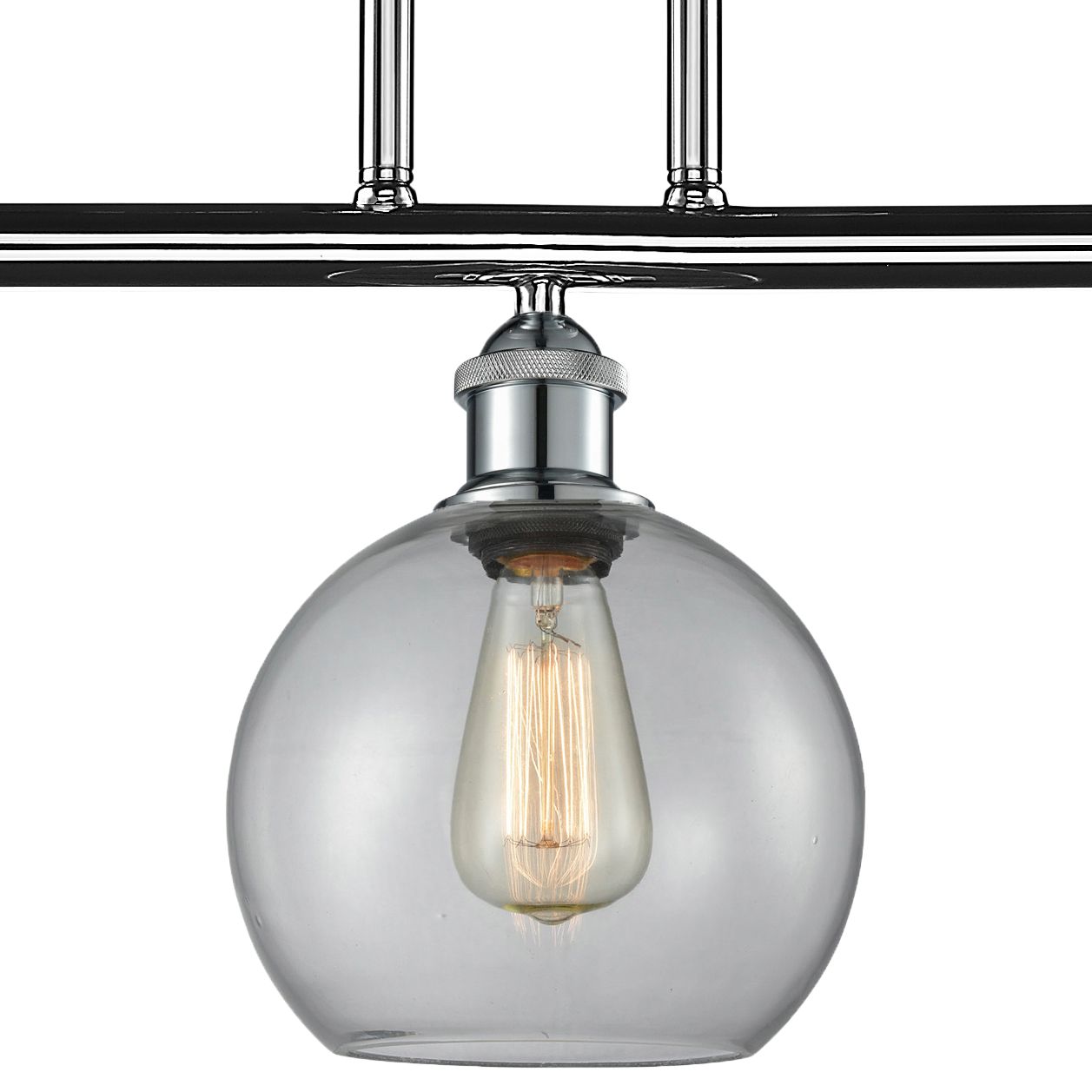 Athens 36" Wide Polished Chrome Kitchen Island Light Pendant 65V82