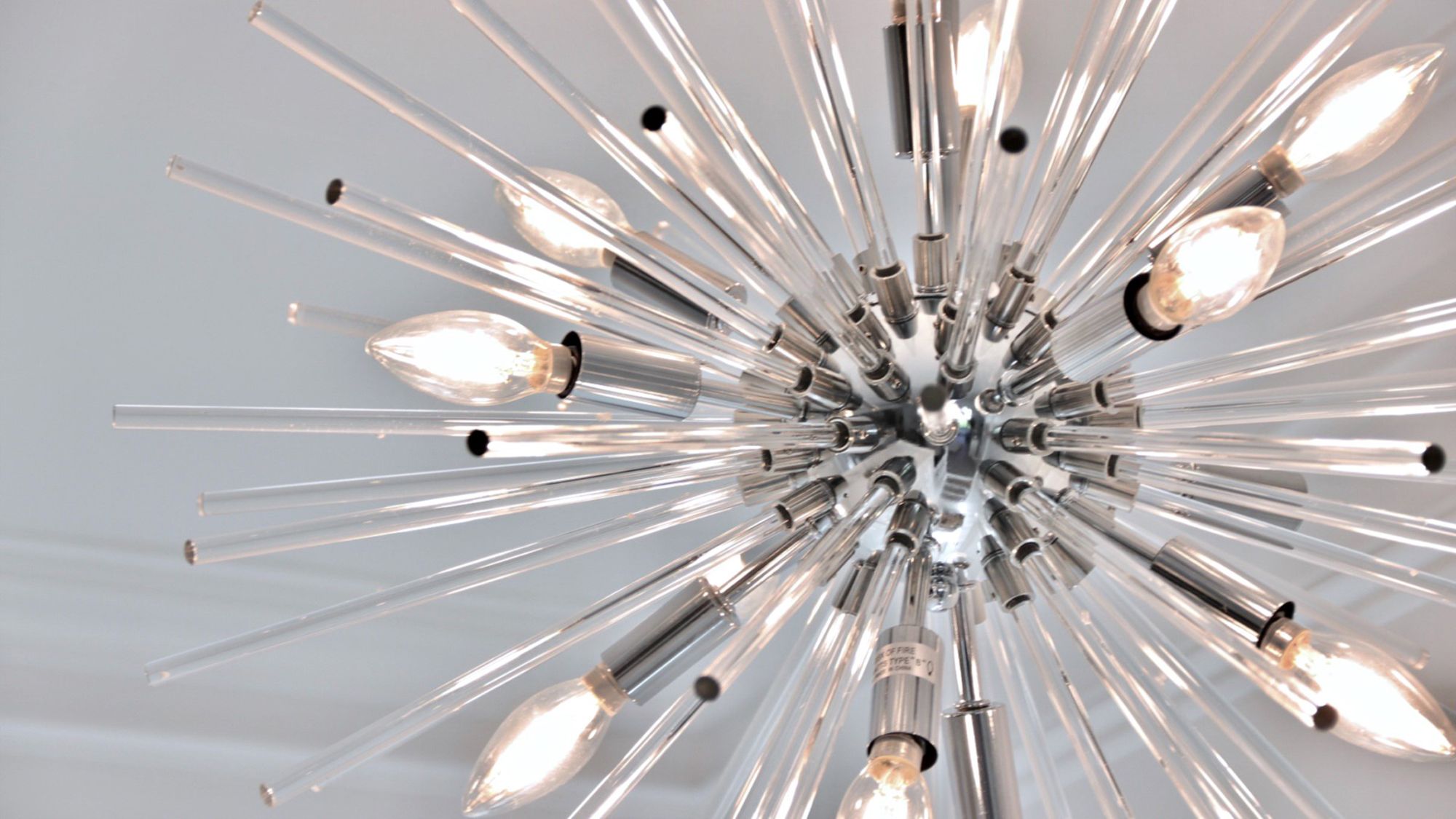 Maxim Polaris 25" Wide Polished Chrome Sputnik Pendant Light 67P26