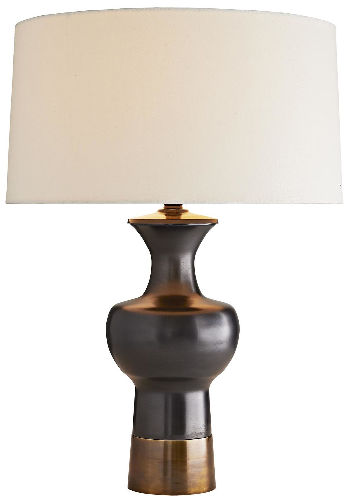 Arteriors Home Pablo OilRubbed Bronze Urn Table Lamp 67R55 Lamps Plus