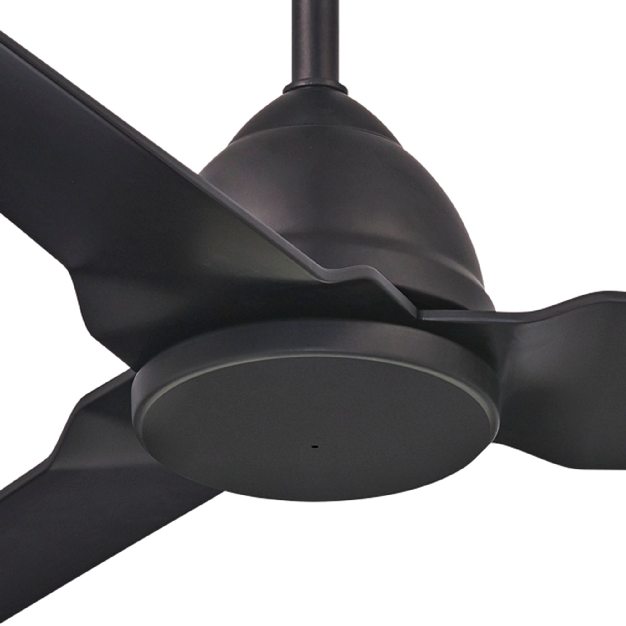 54" Minka Aire Java Coal Black IndoorOutdoor Ceiling Fan 67Y56