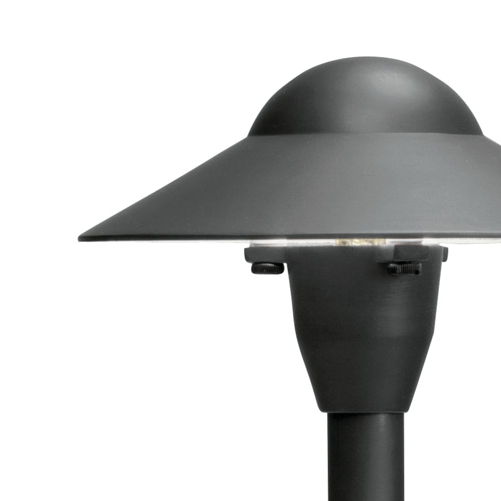 Kichler 21" High Dome Textured Black Dome Landscape Path Light 69F50