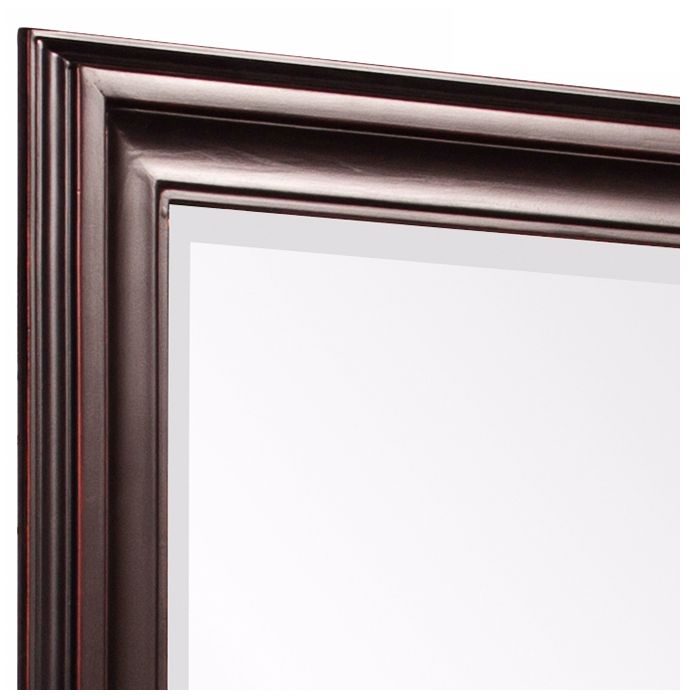 Oil Rubbed Bronze Finish 24" x 36" Wall Mirror 6M157 Lamps Plus