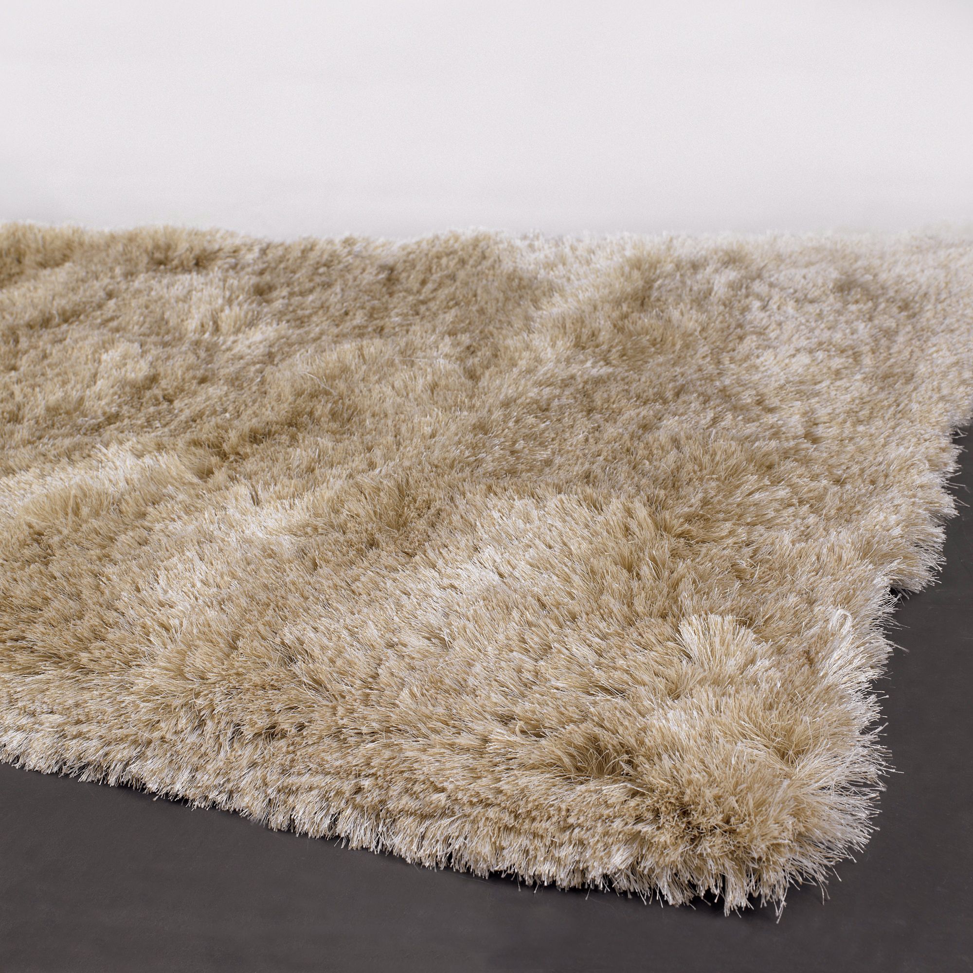 Chandra Naya NAY18804 Tan Shag Area Rug 6N384 Lamps Plus