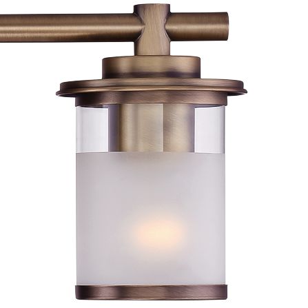 Essence 32 1/2" Wide Satin Bronze 4Light Vanity Bath Light 71H54