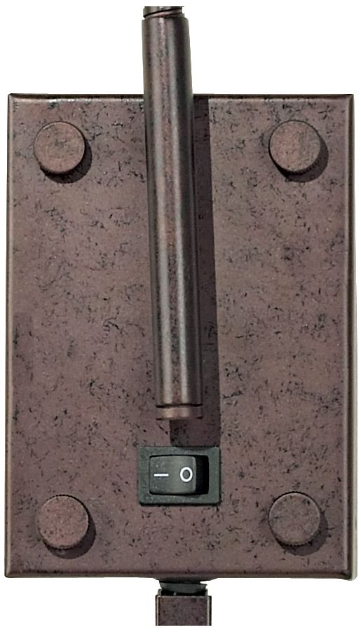 LED Bronze Gooseneck PlugIn Swing Arm Wall Lamp 72892 Lamps Plus