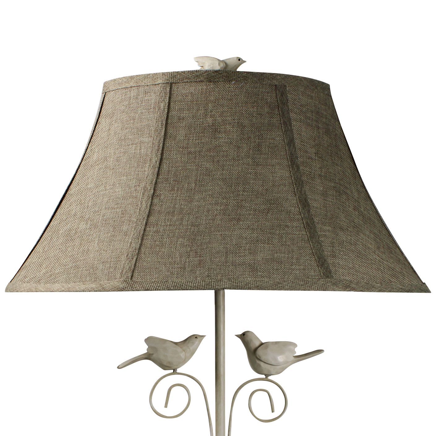 Fly Away Together Antique White Bird Table Lamp 72X31 Lamps Plus