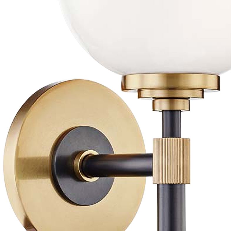 Hudson Valley Bowery 12 3/4"H Aged Old Bronze Wall Sconce 73E85