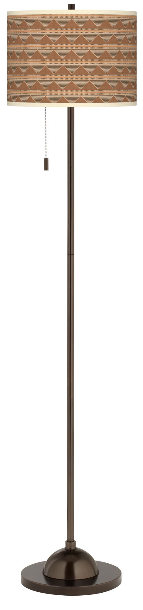 Desert Canyon Giclee Glow Bronze Club Floor Lamp 73V49 Lamps Plus
