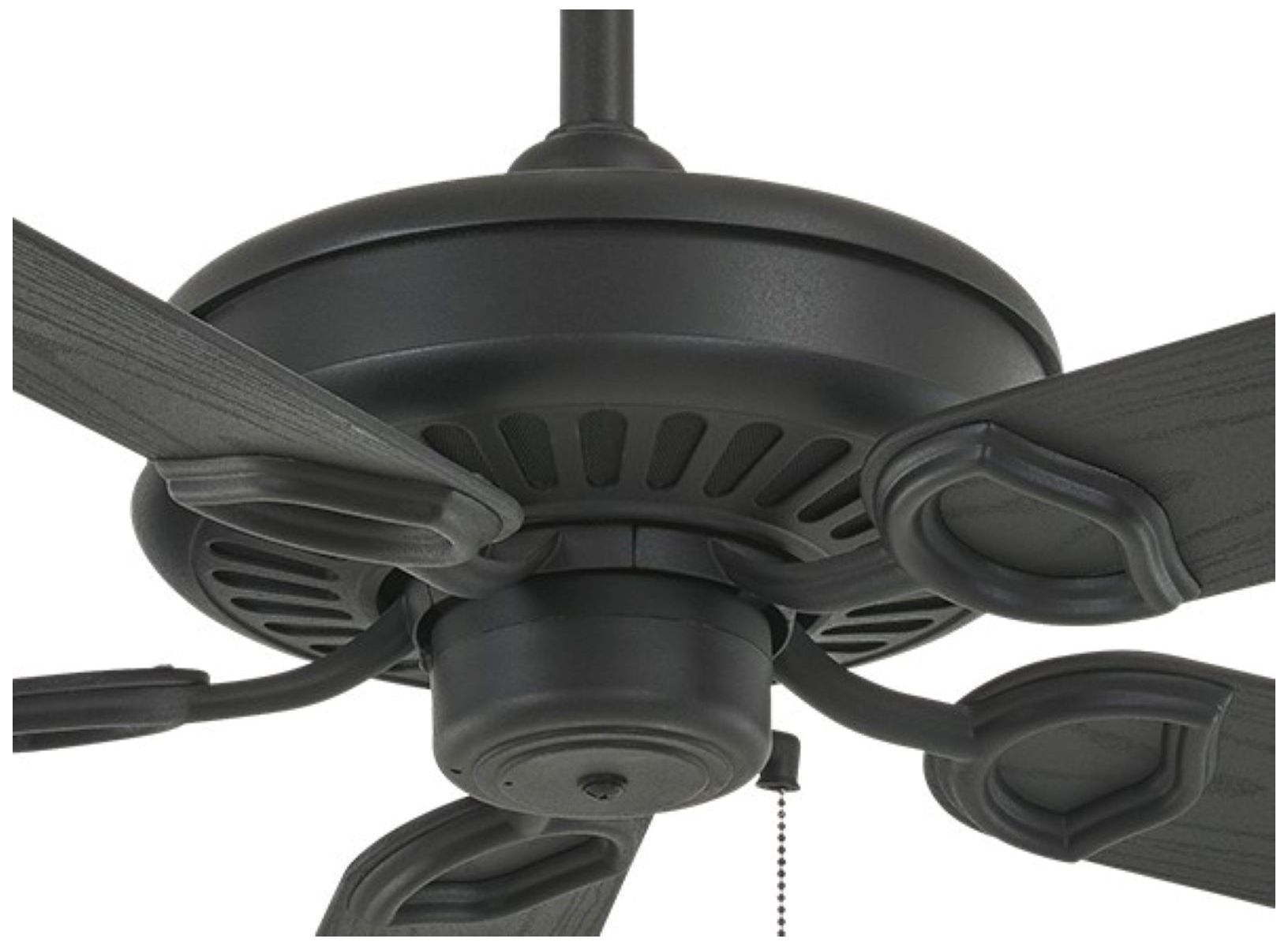 54" Minka Aire Sundowner Textured Coal Outdoor Ceiling Fan 75A41