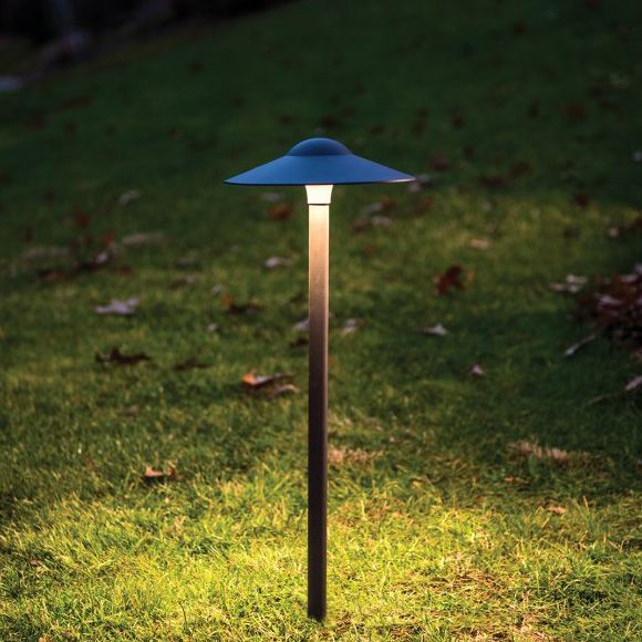 WAC Canopy 21 3/4" High Bronze LED Landscape Area Path Light 75J54