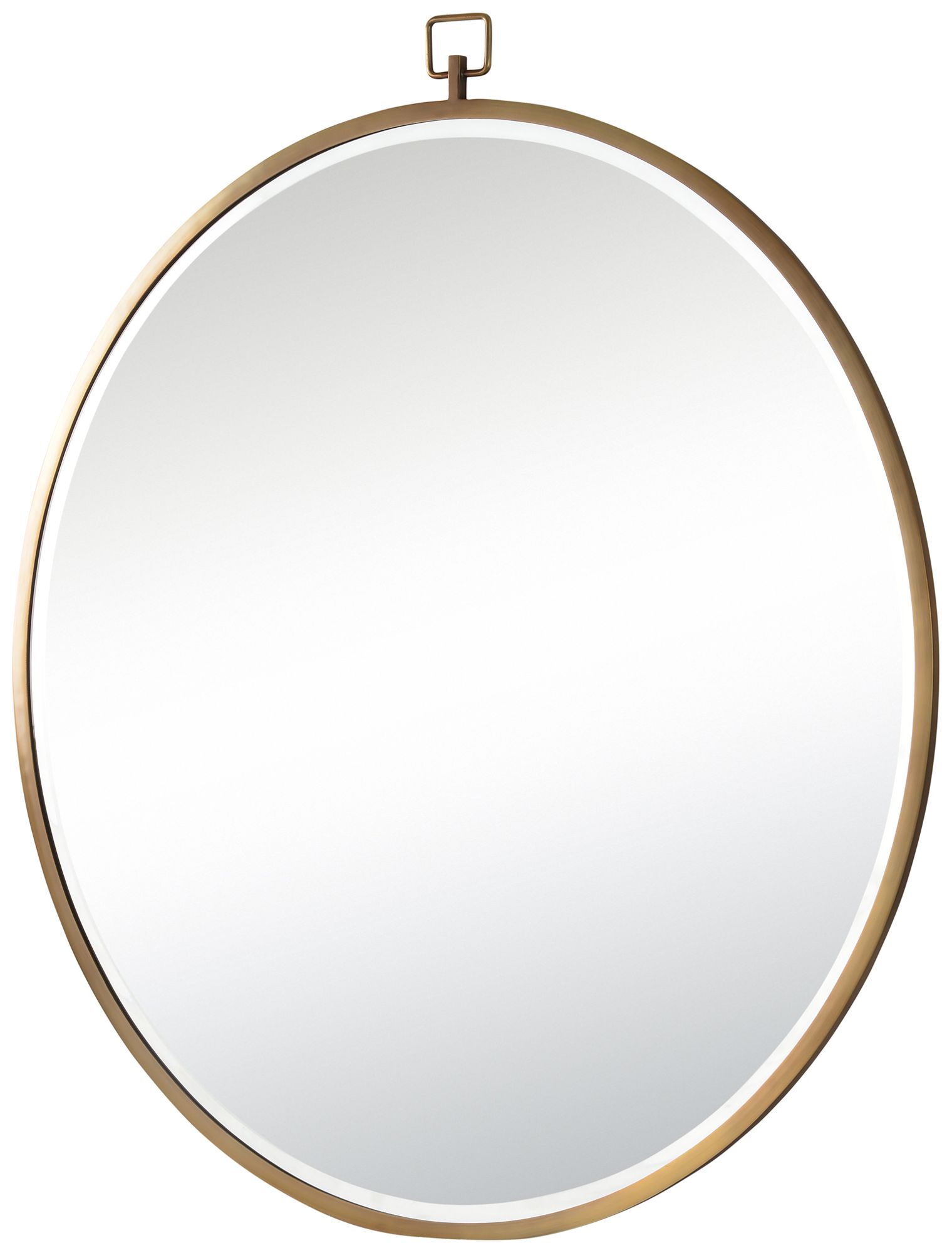 Kassia Bronze Iron 36" Round Wall Mirror 78C46 Lamps Plus