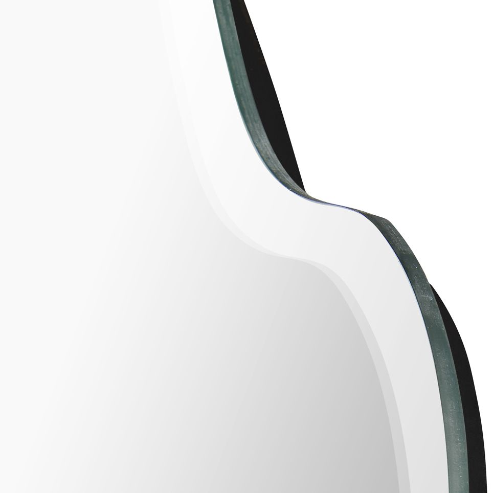 Penthia Frameless 24" x 36" Arched Wall Mirror 78C56 Lamps Plus