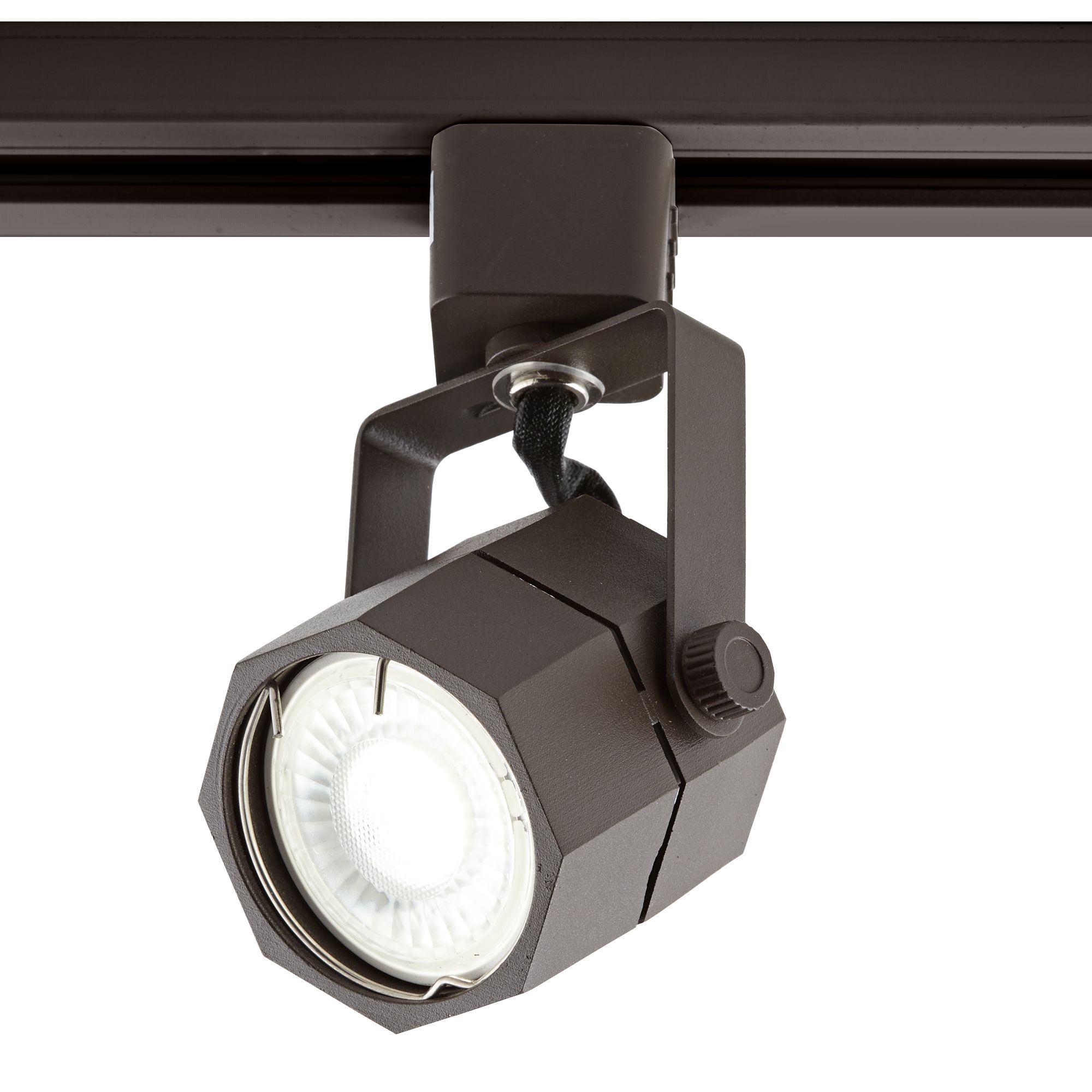 6.5 Watt LED Bronze Track Head For Juno Track System 78G77 Lamps Plus