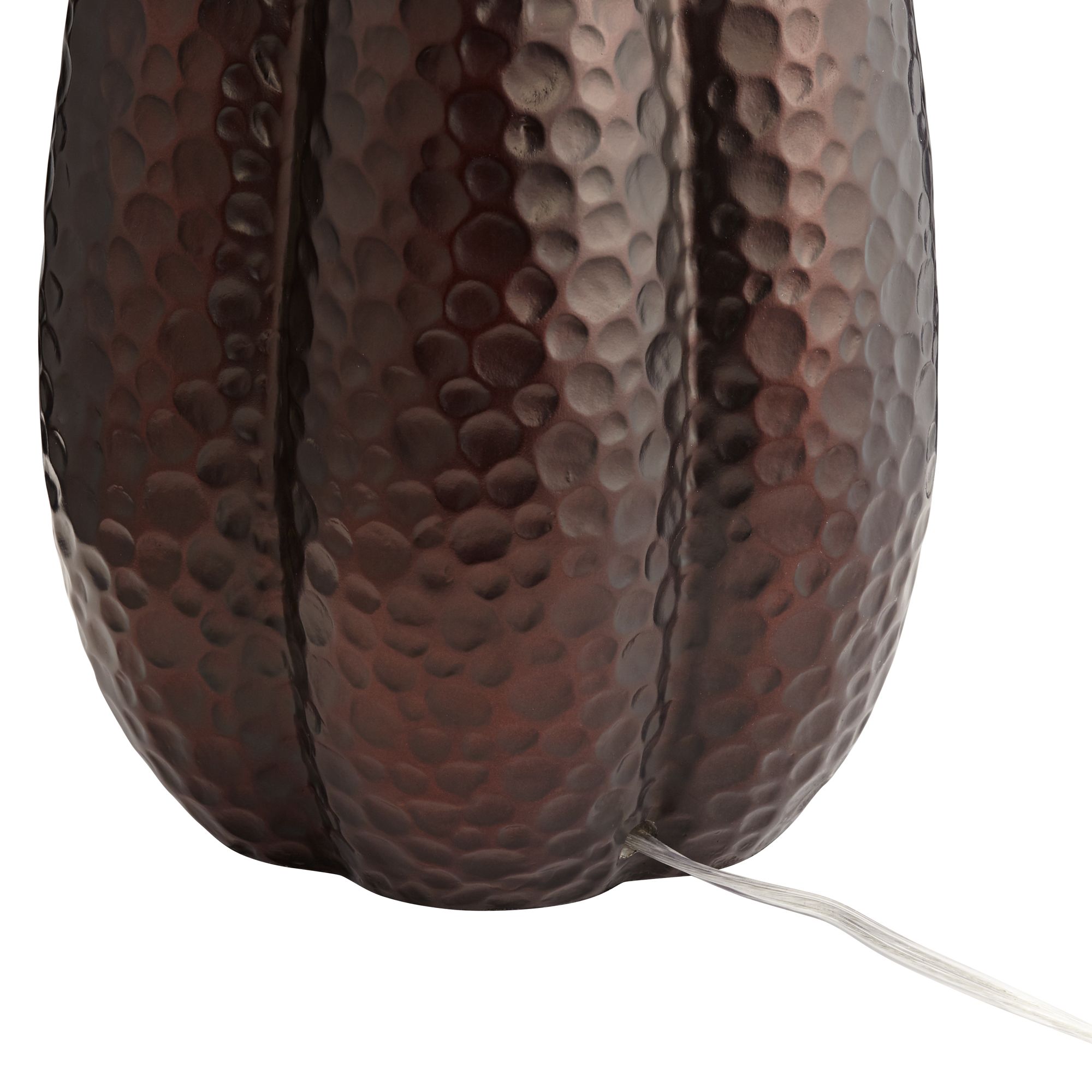 Dannie Hammered Bronze Jug Table Lamp 78P69 Lamps Plus