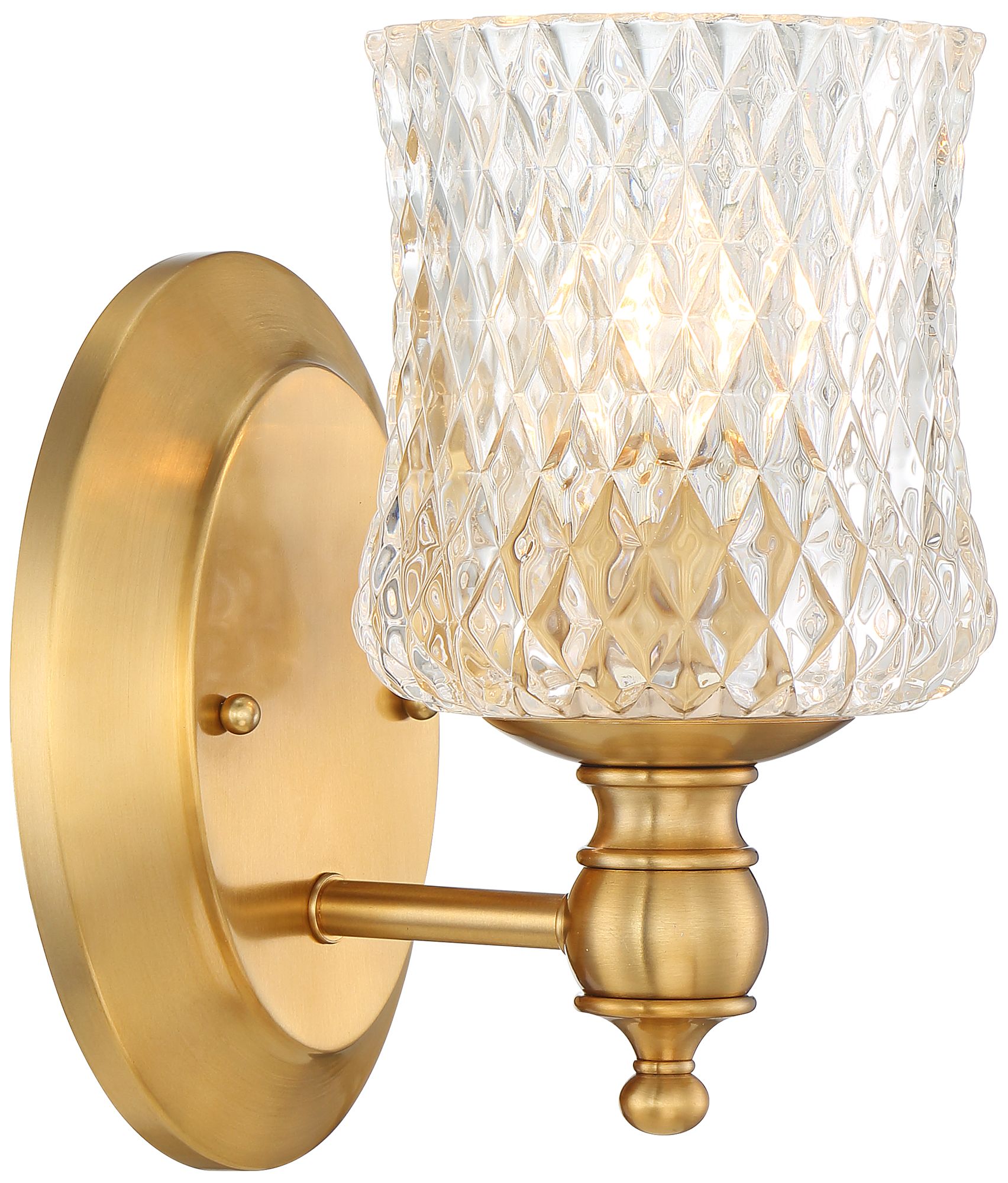 Regency Hill 10" High Gold Traditional Wall Sconce 78V69 Lamps Plus