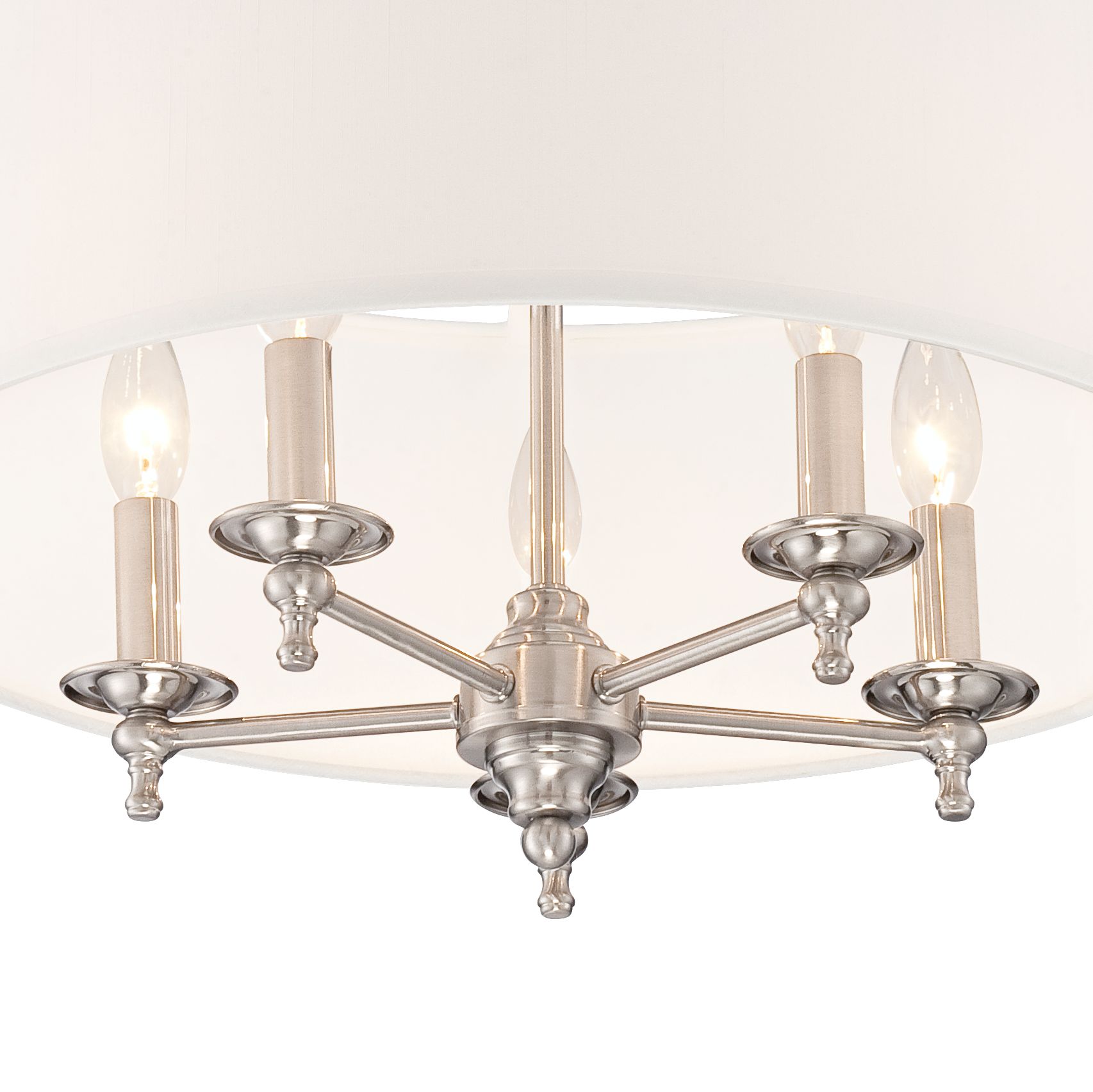 Possini Euro Kinney 19 1/4"W Brushed Nickel Pendant Light 7C652