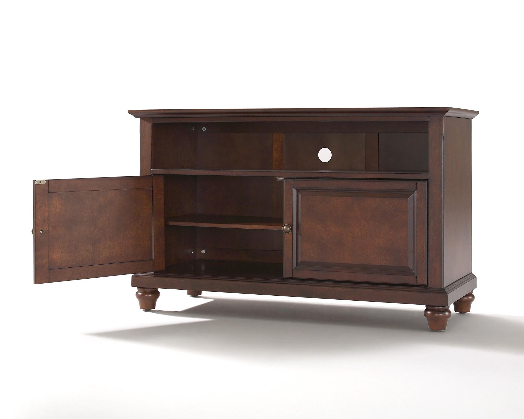 Cambridge 42" Wide 2Door Vintage Mahogany TV Stand 7G932 Lamps Plus