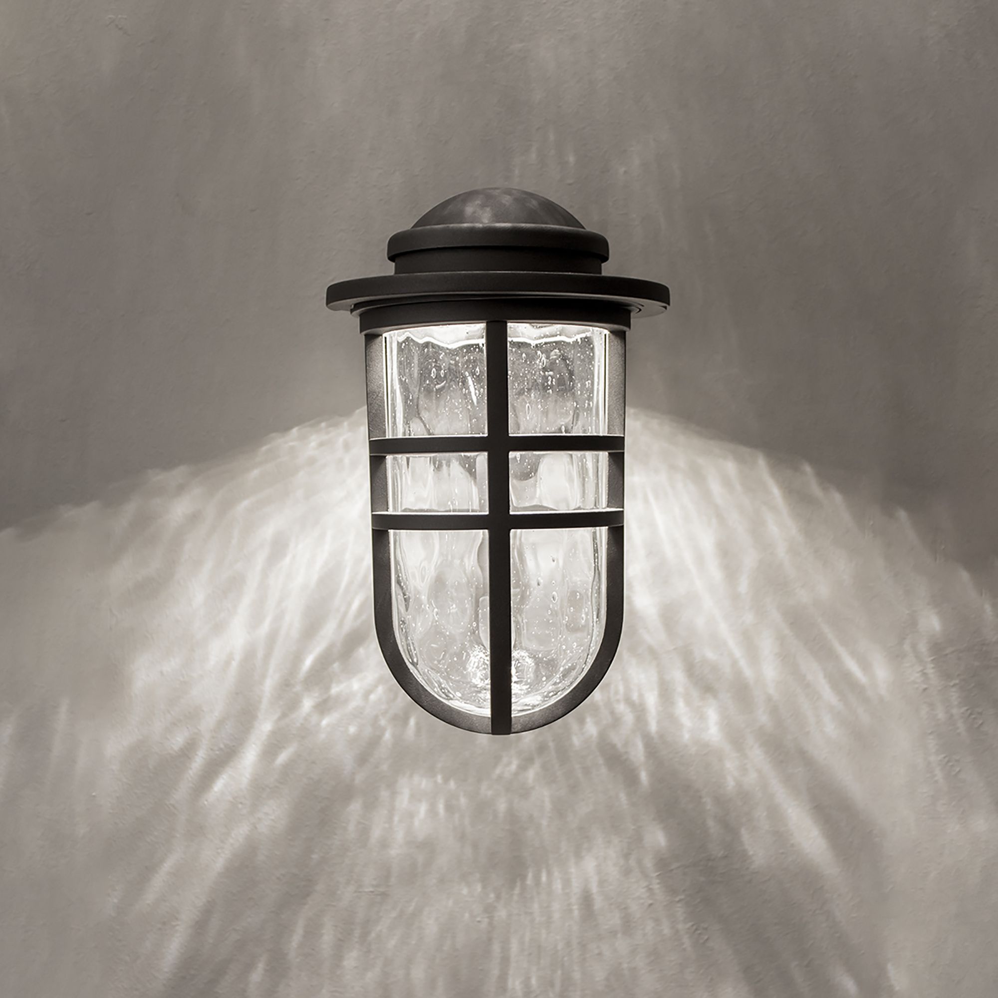 dweLED Steampunk 9 1/2" High Bronze LED Outdoor Wall Light 7M910