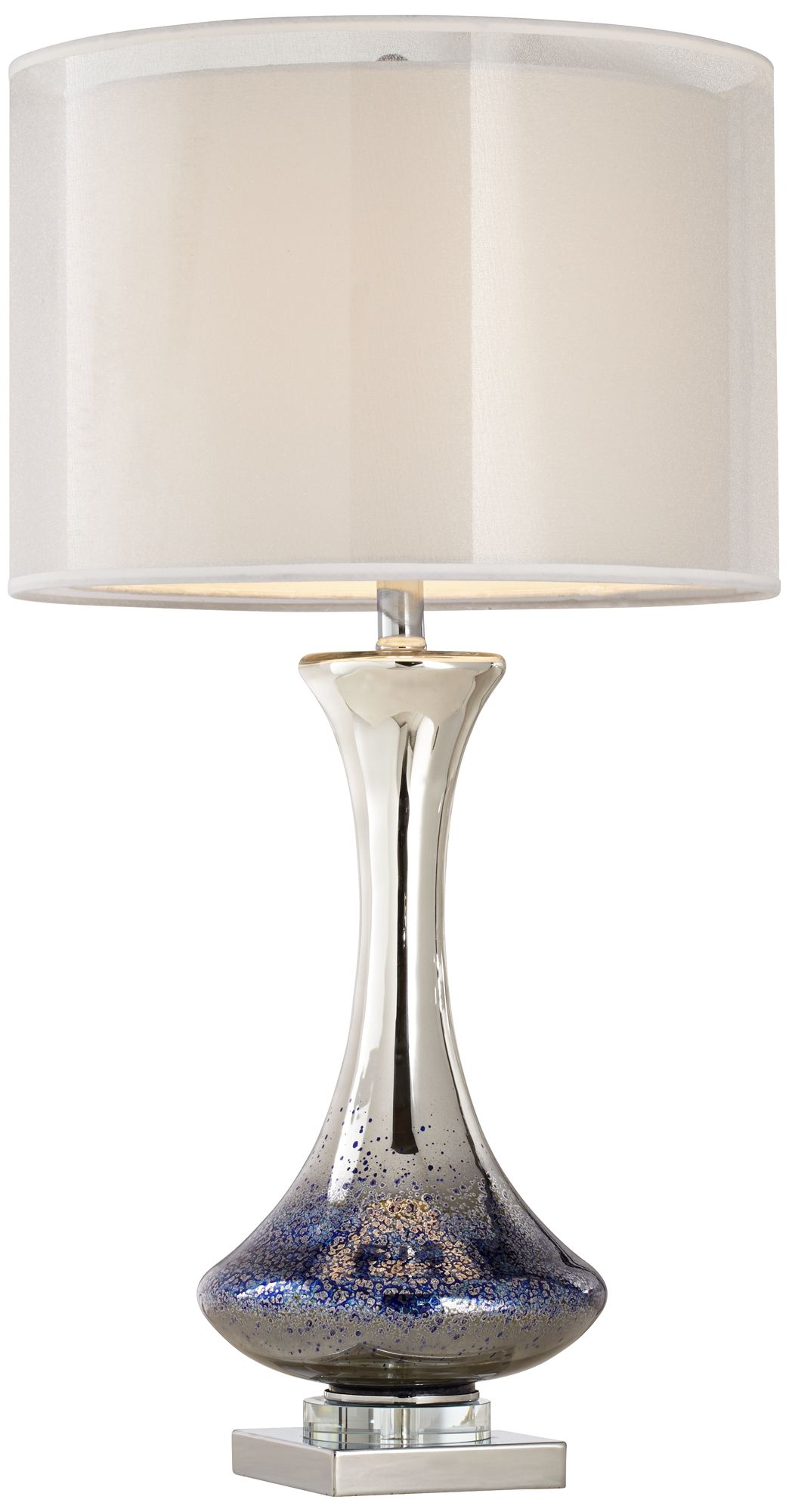 Dinorah Blue Mercury Glass Table Lamp 7Y702 Lamps Plus